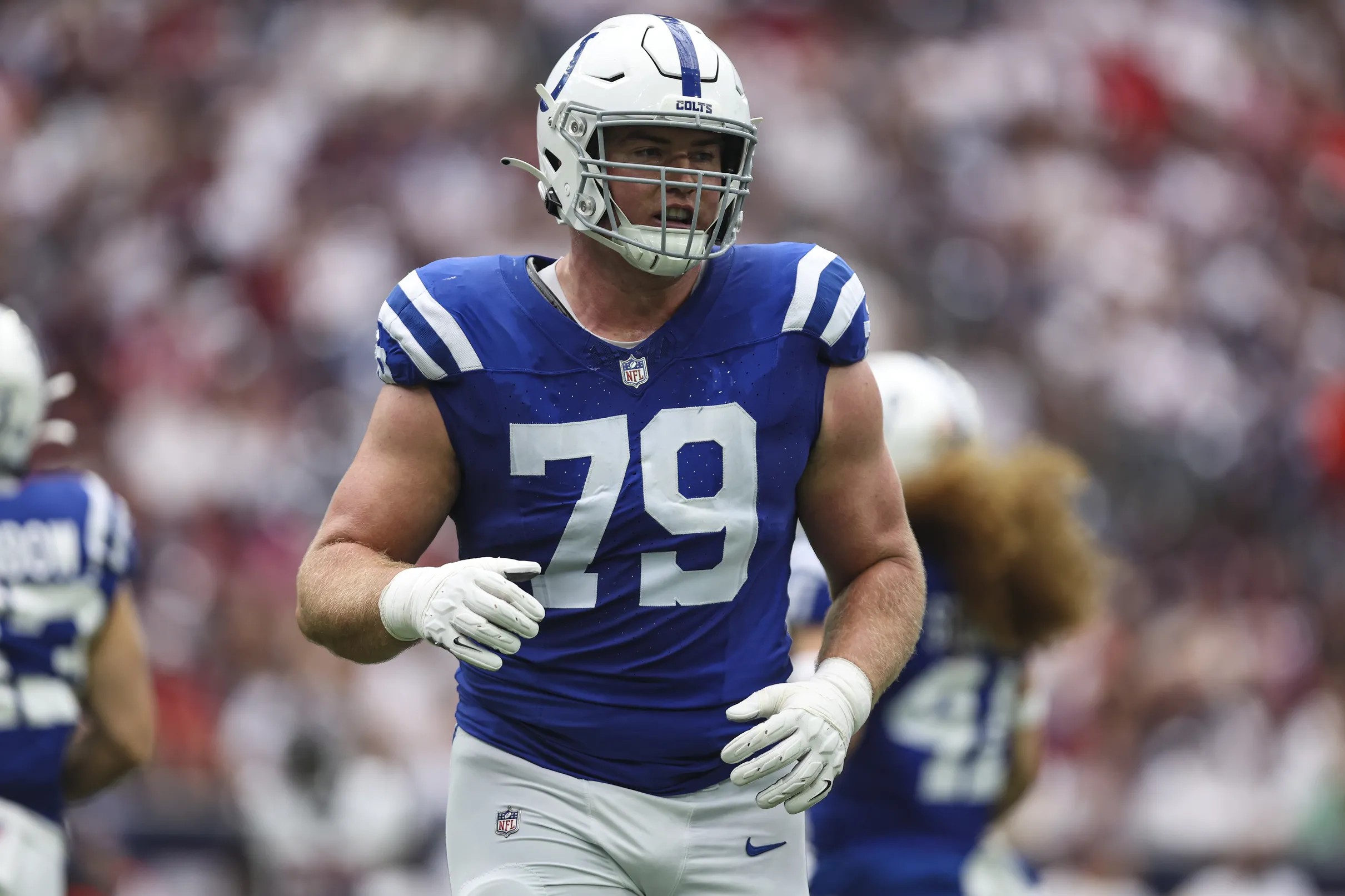 Report: Colts' LT Bernhard Raimann in concussion protocol