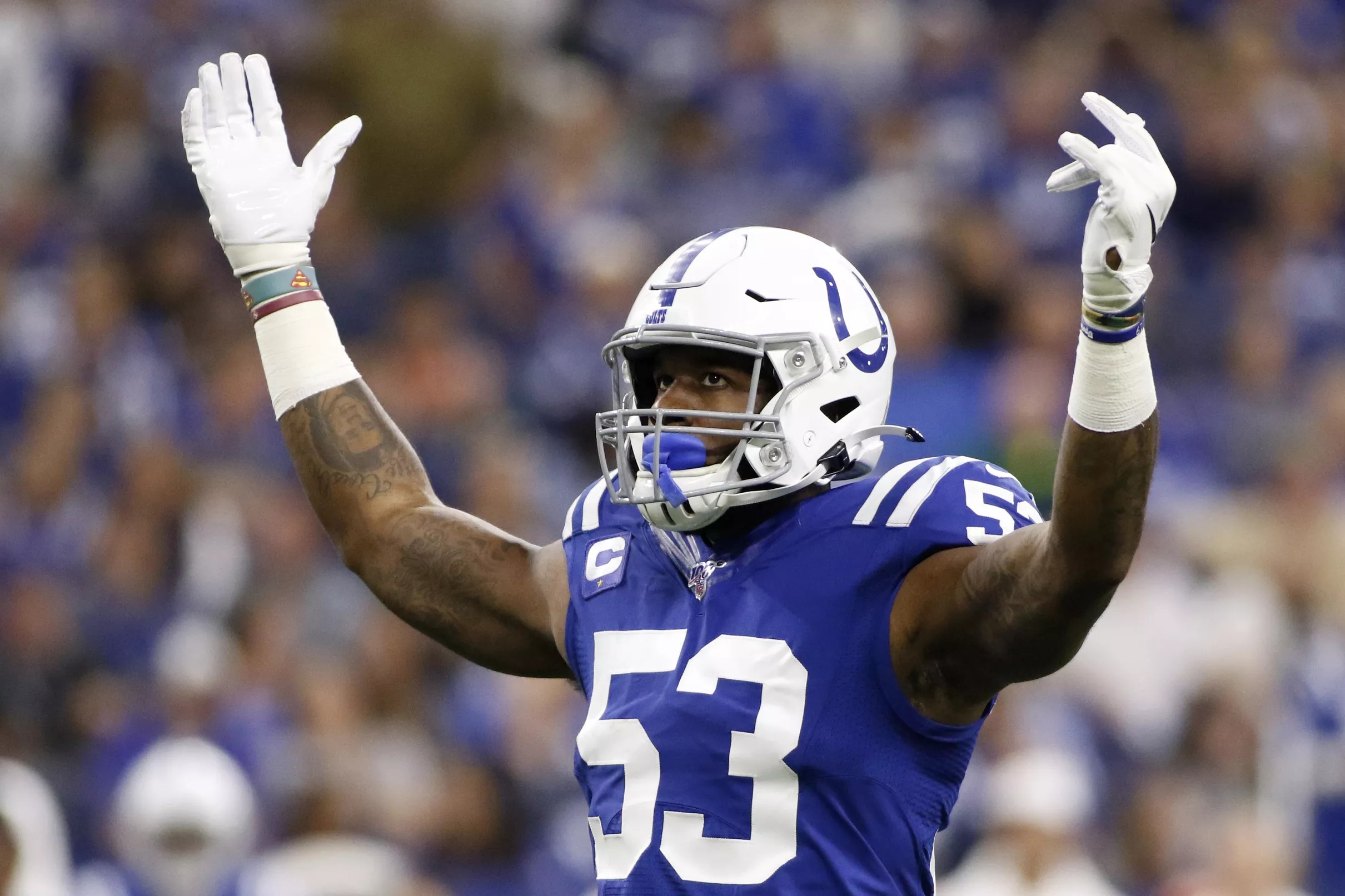 Colts AllPro Linebacker Darius Leonard Ranked 50 on the NFL’s Top 100