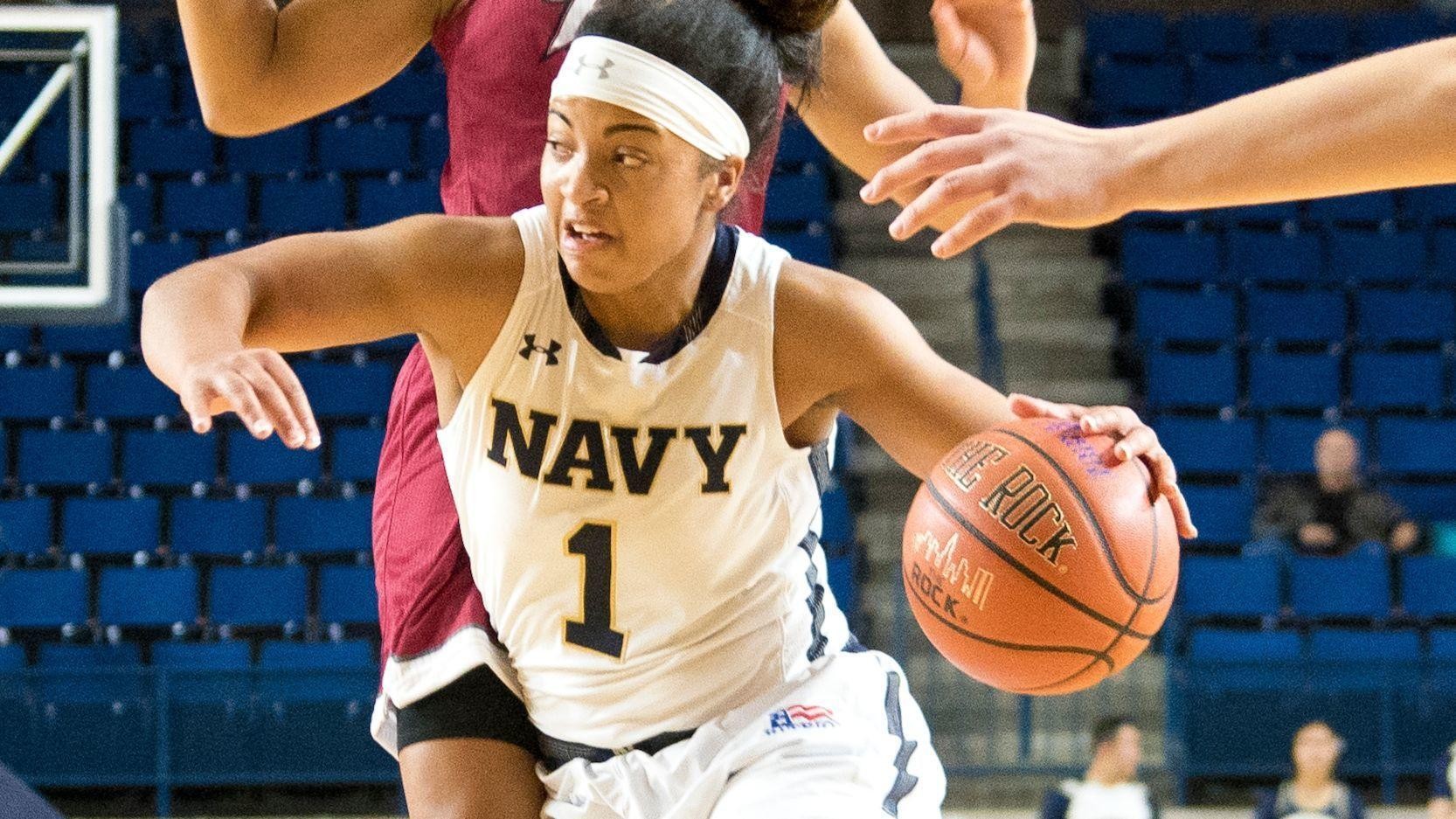 Navy routs Loyola in women's basketball league opener
