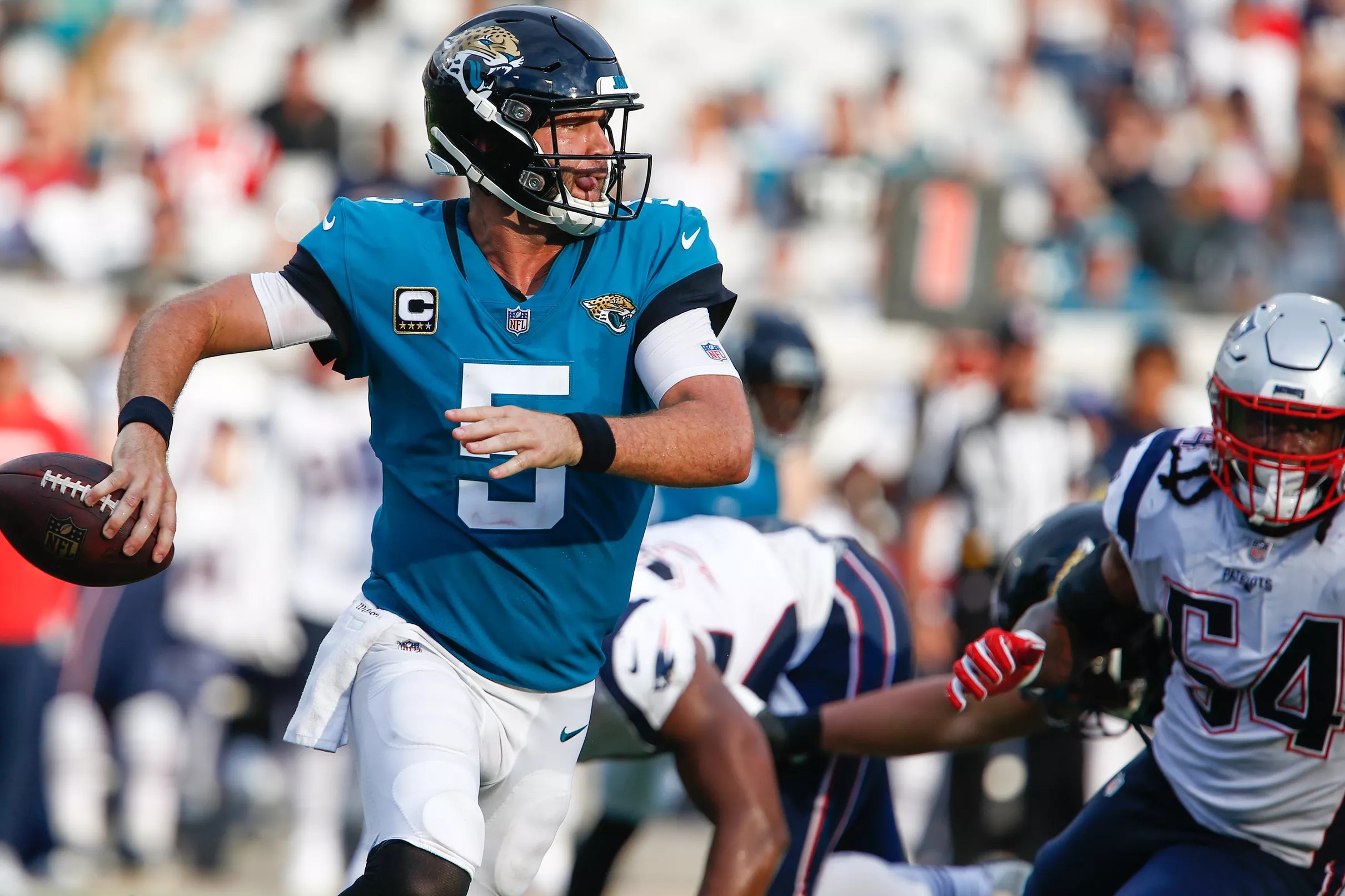 How does Blake Bortles usually play after an awful game?