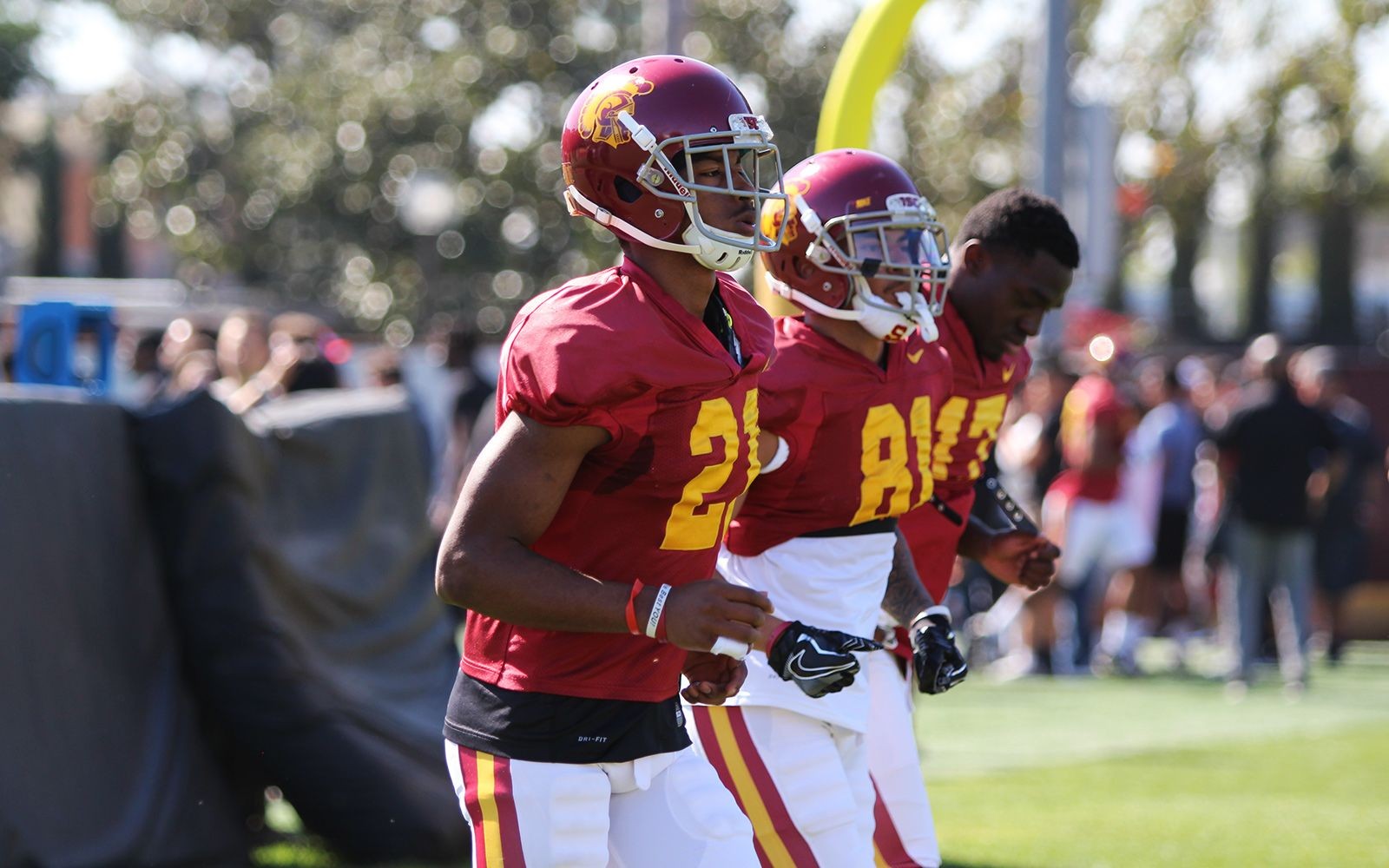 USC Football Spring Camp Review Wide receiver thinned out