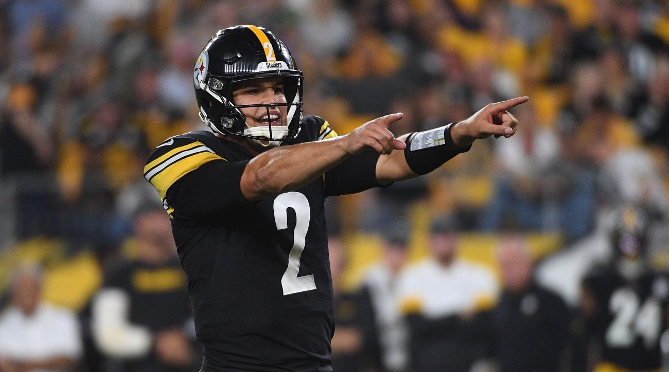 Mason Rudolph Takes Full Command of Offense in Steelers