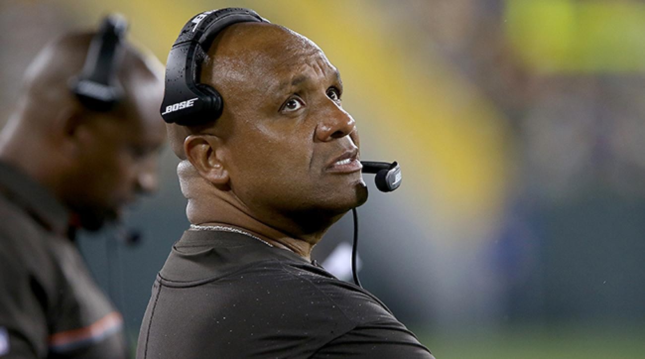 Browns Coach Hue Jackson Nearly Cries In Post Loss Press Conference