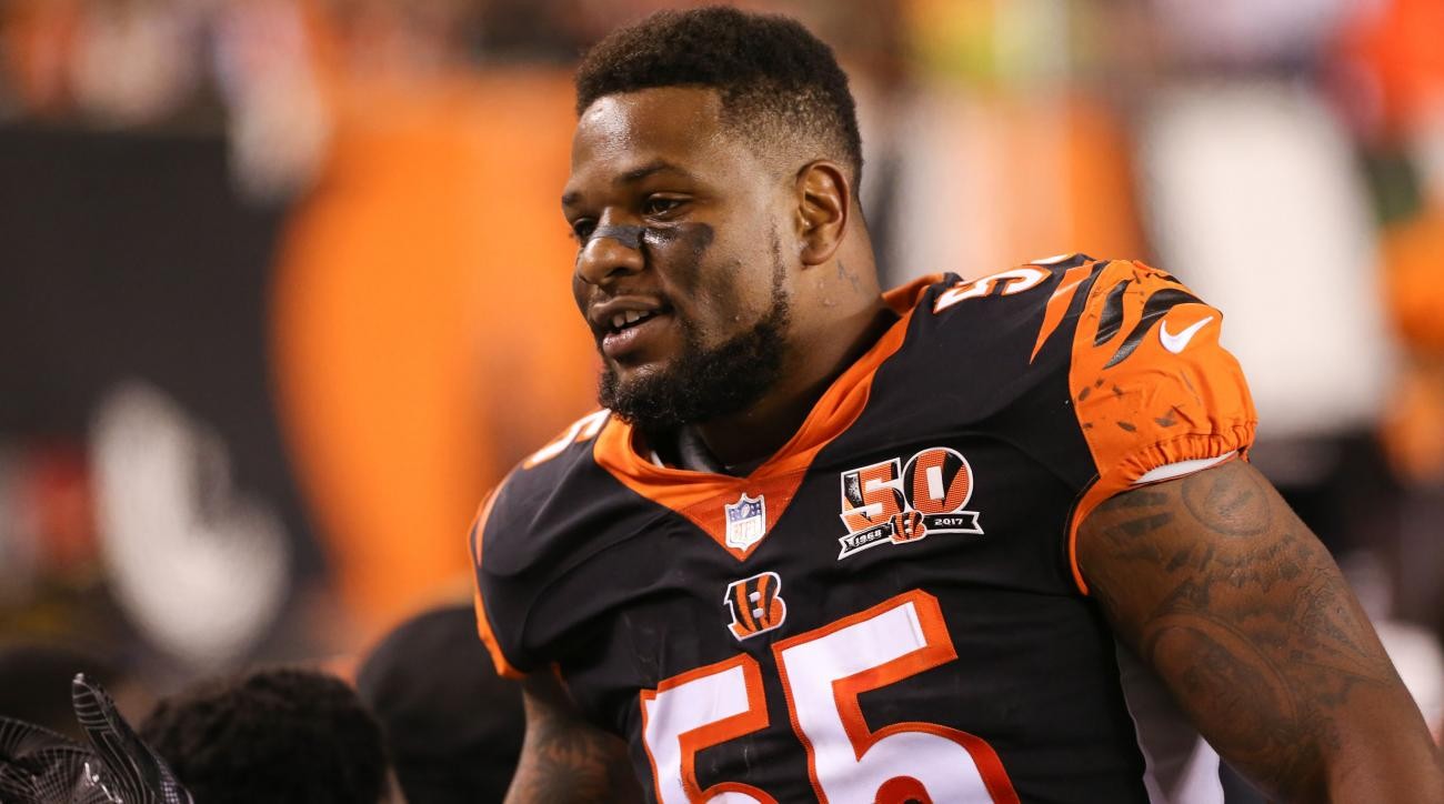 Report Bengals Linebacker Vontaze Burfict Facing FourGame PED Suspension