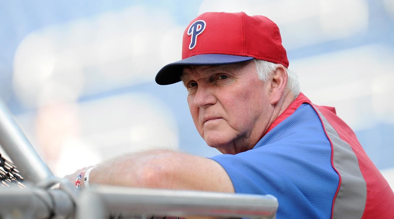 Phillies Bring Back Manager Charlie Manuel as Team's New Hitting Coach