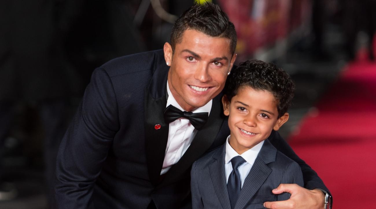 People keep telling Cristiano Ronaldo's son there's better players than