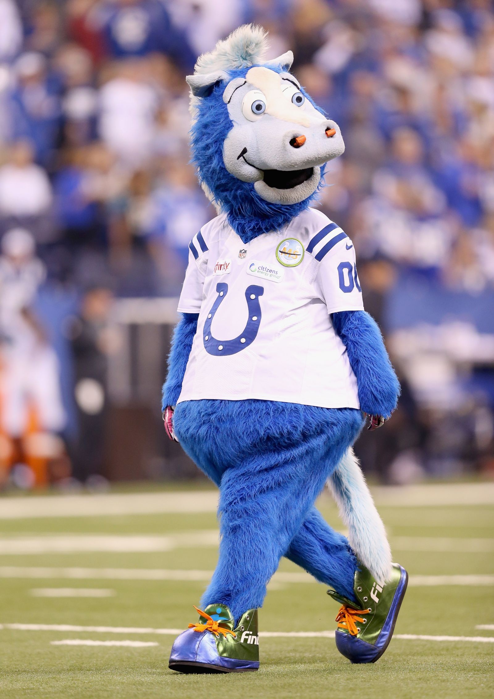 Colts’ mascot Blue wins NFL Mascot of the Year