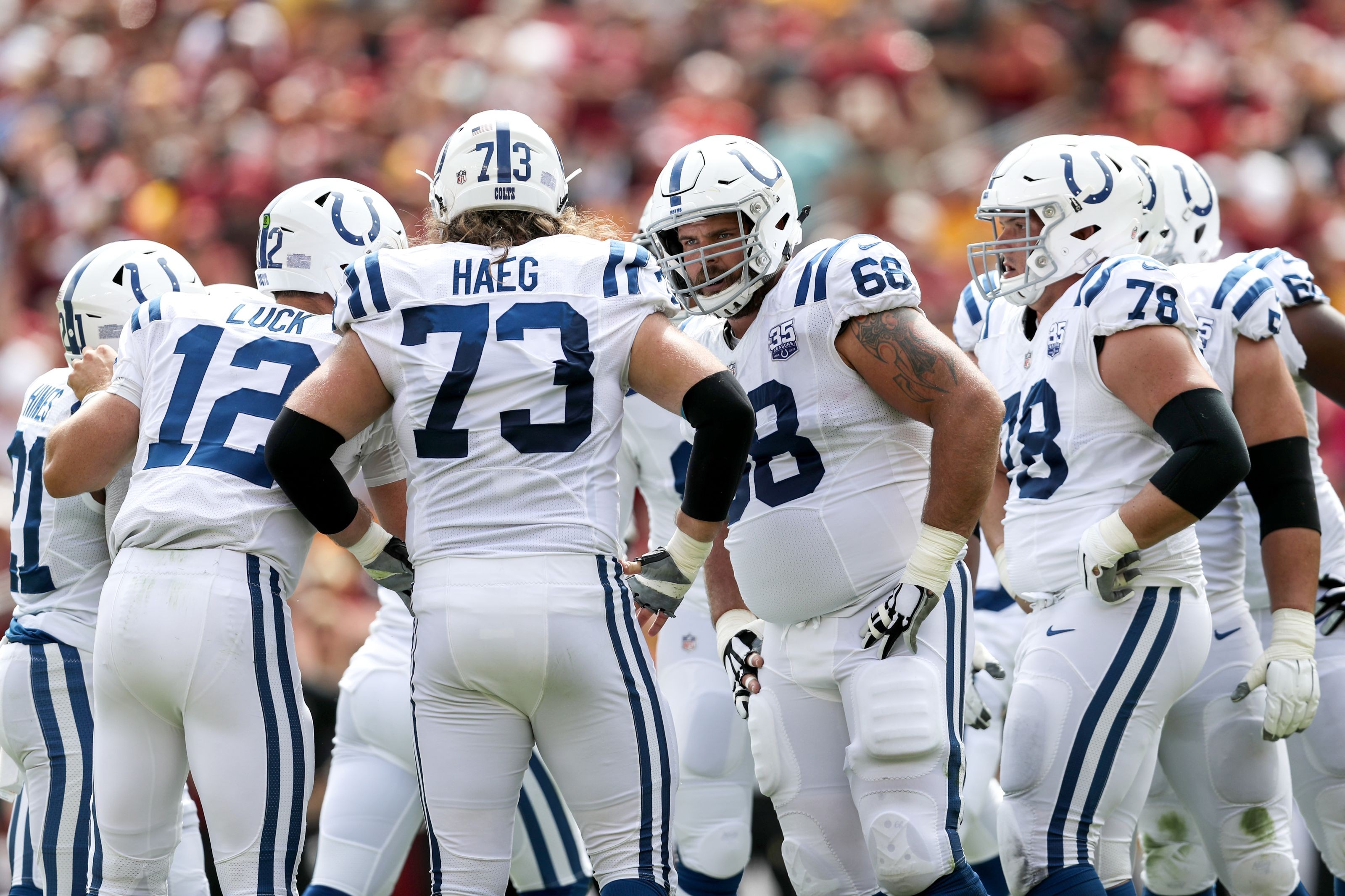 Has the Colts offensive line finally turned the corner?