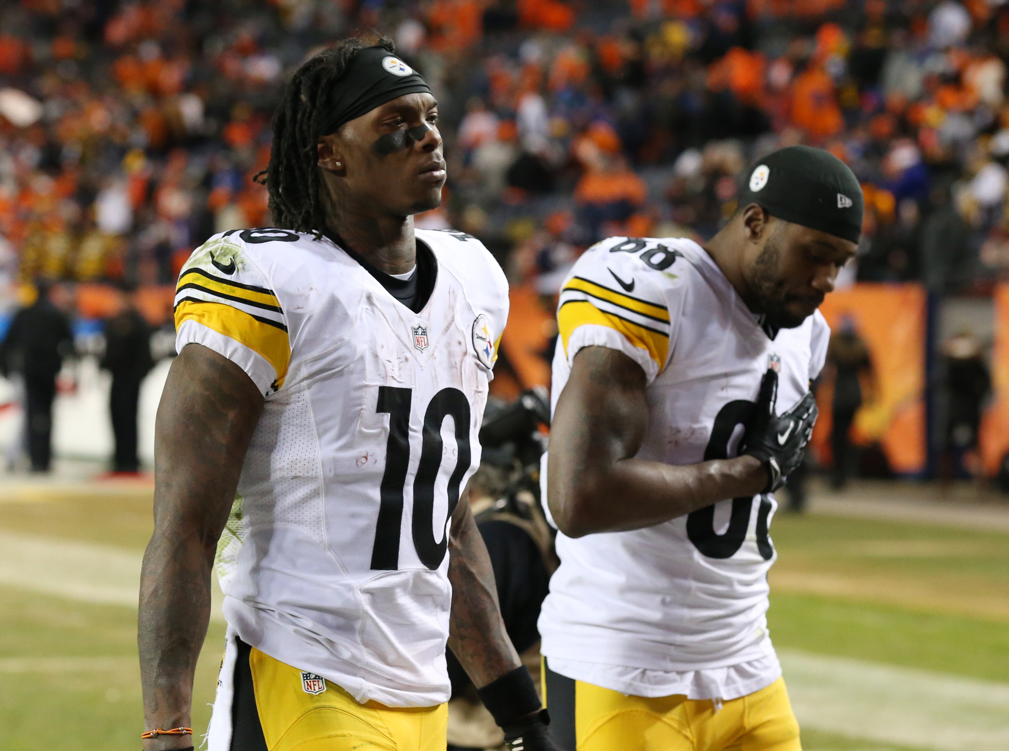 Pittsburgh Steelers' Martavis Bryant and JuJu Smith-Schuster