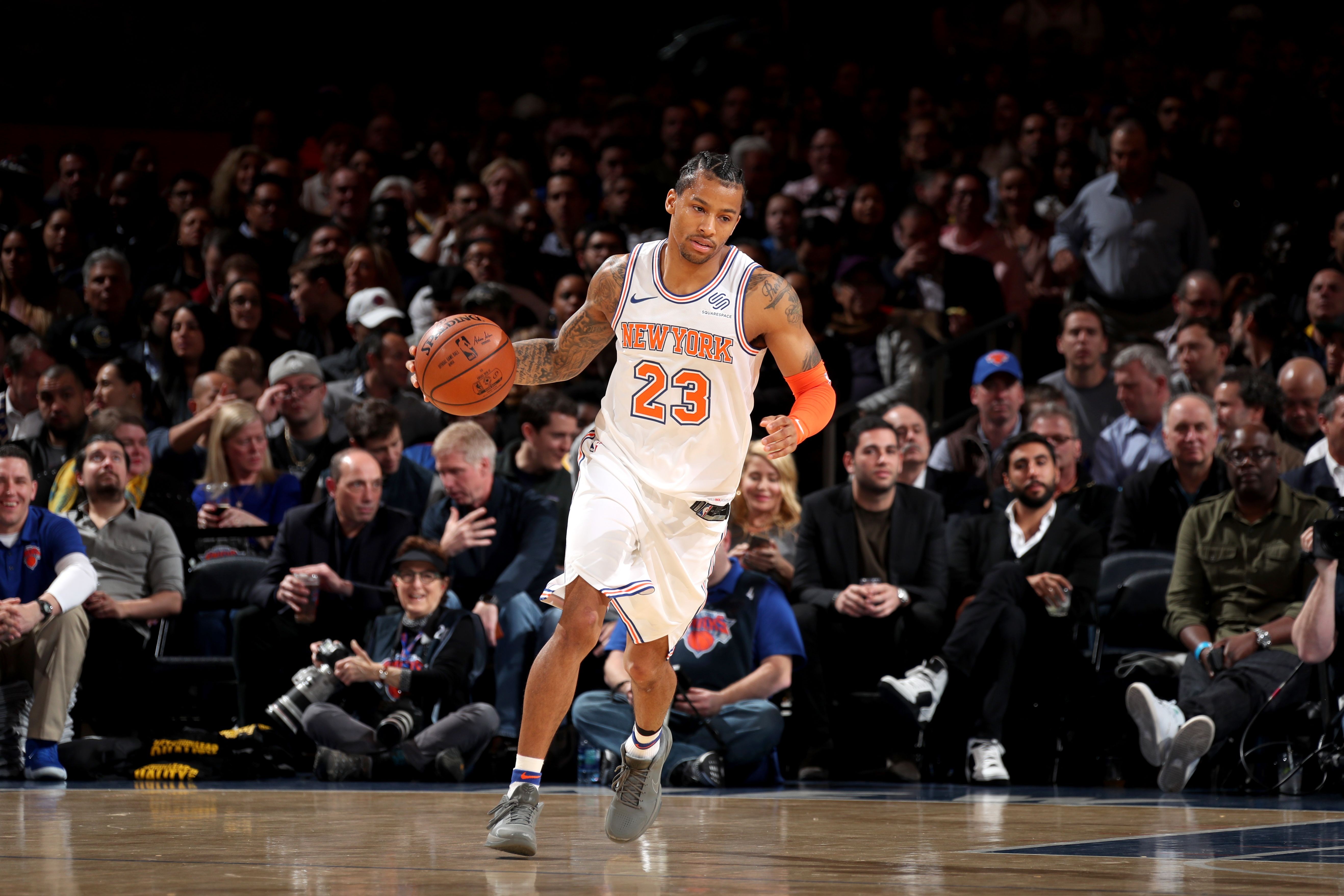 New York Knicks The Trey Burke Show continues against the Warriors