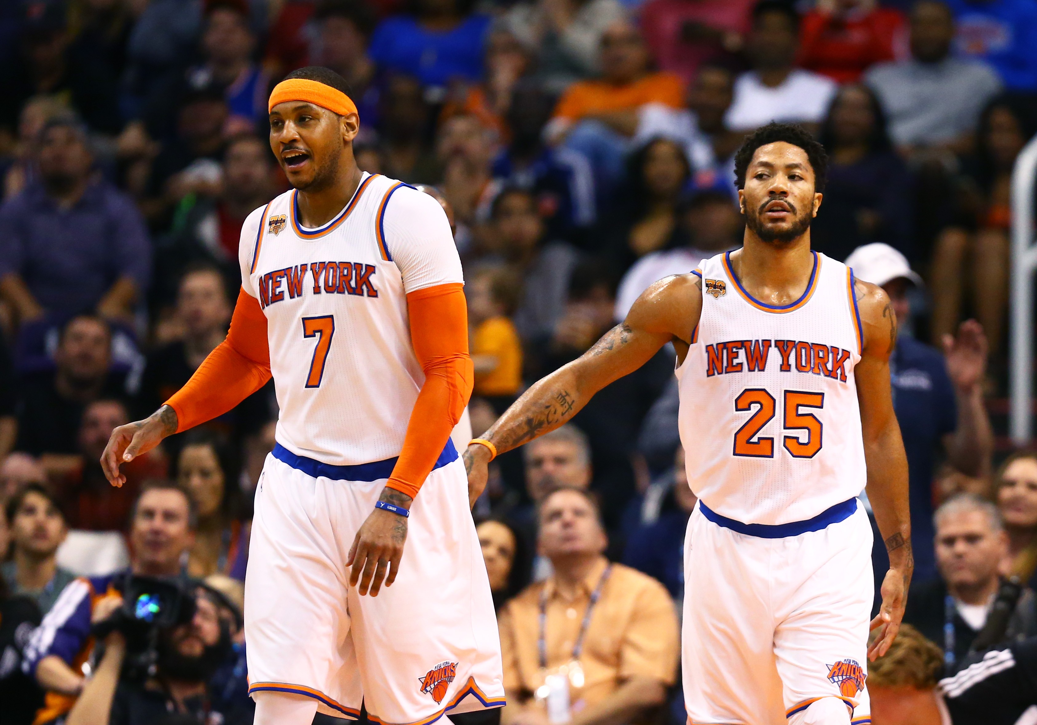 derrick rose and carmelo anthony