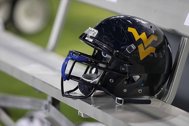 WVU football helmet stickers are great move