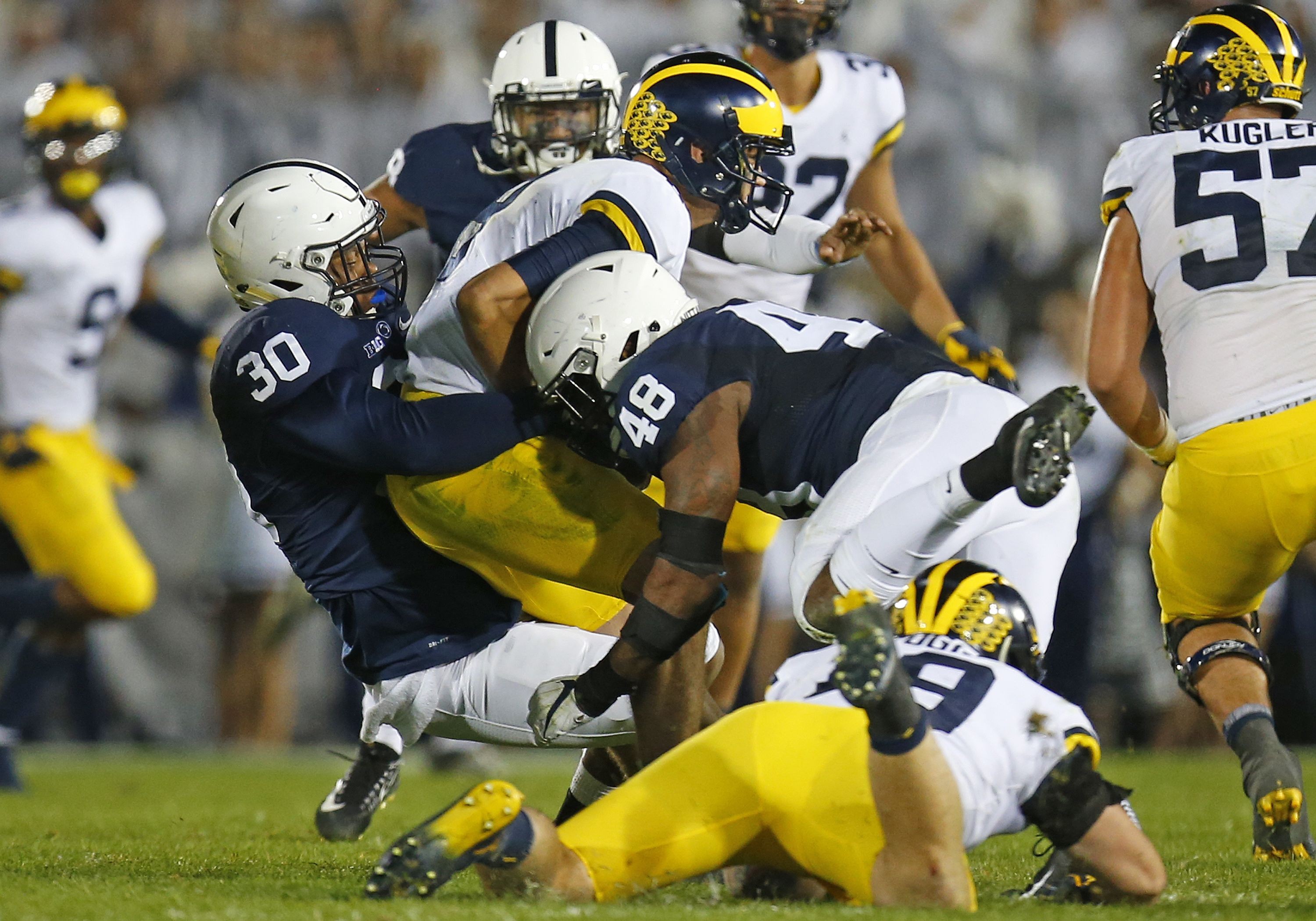 Penn State Football Defensive Line Returns Bevy Of Players