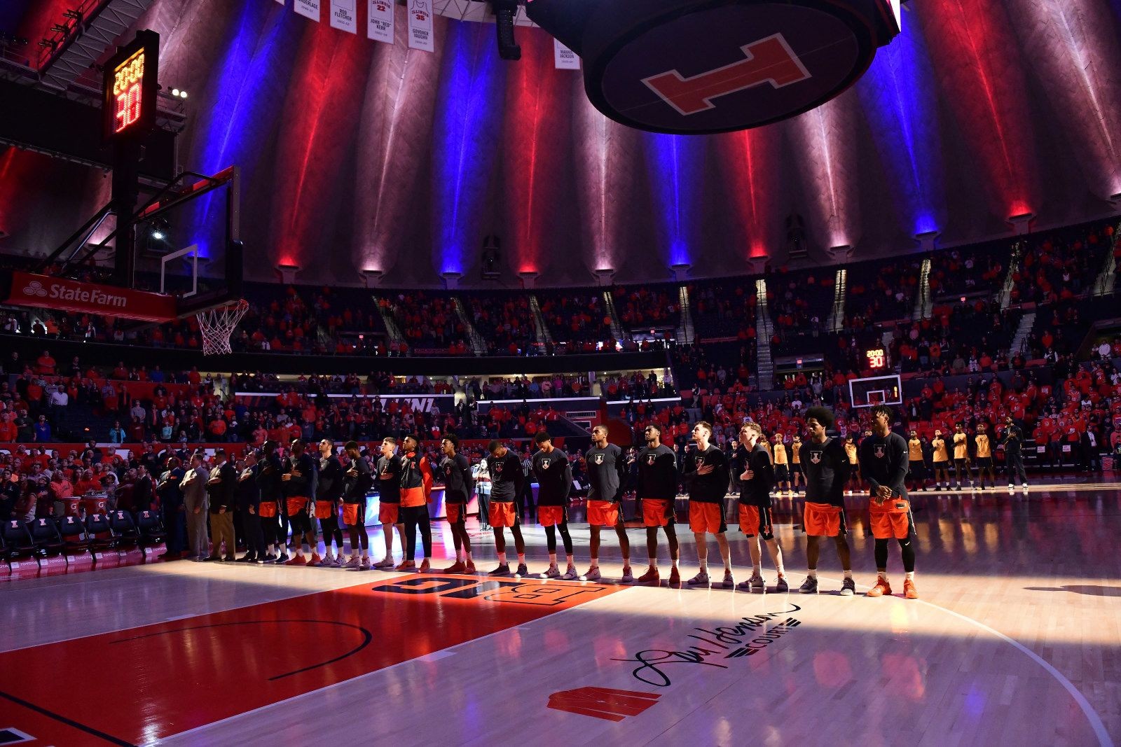 Illinois Basketball Projected Illini starting lineup with Coleman Hawkins