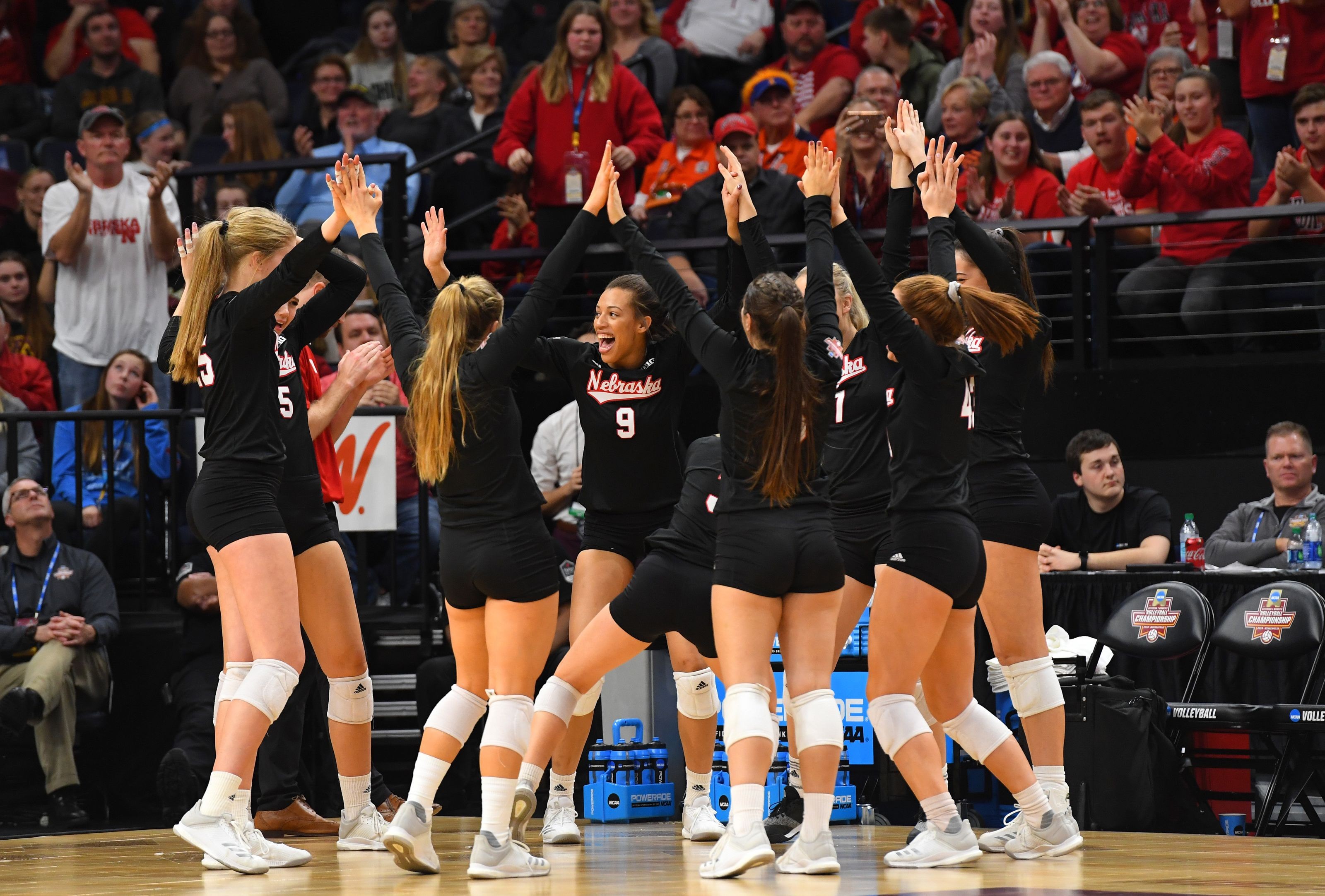 Nebraska Volleyball advances to Sweet 16 with four set win over Missouri