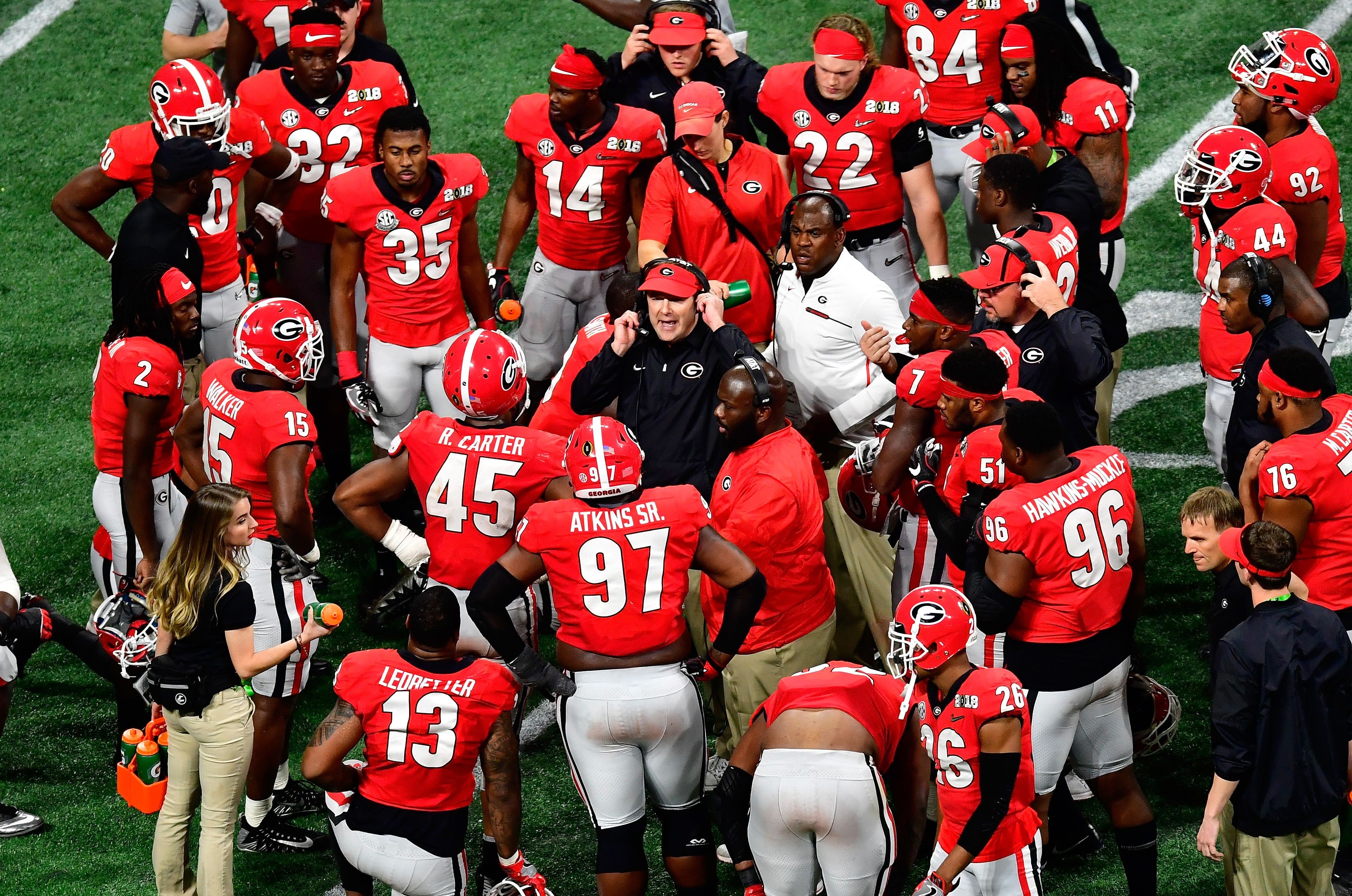 Georgia Football Now Has Four No 1 Players With Rankings Shift