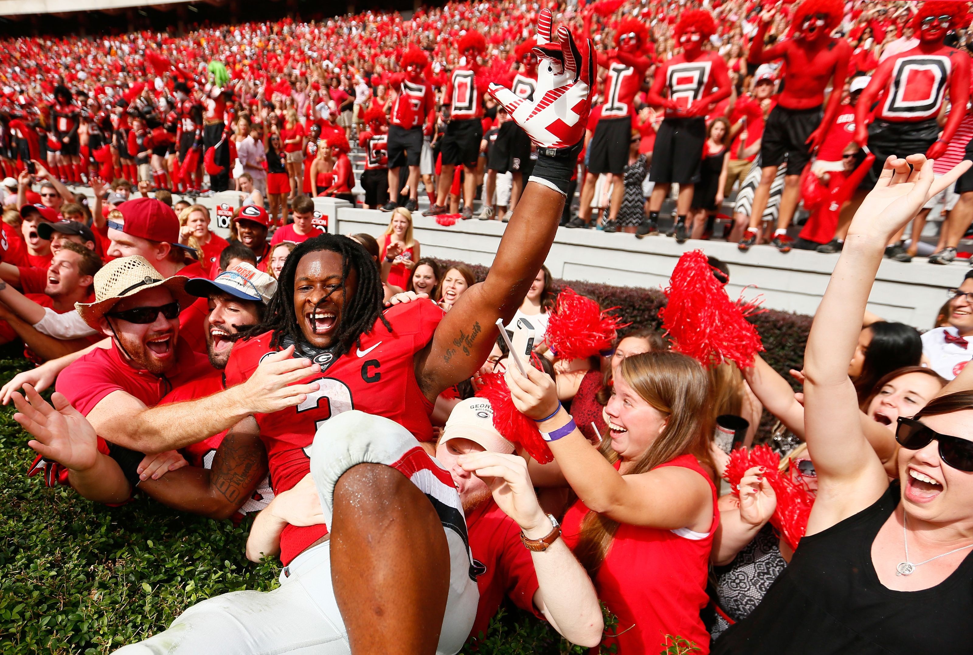 Georgia Football Top Five Rushing Seasons For RBU georgia-football-top-five-rushing-seasons-for-rbu