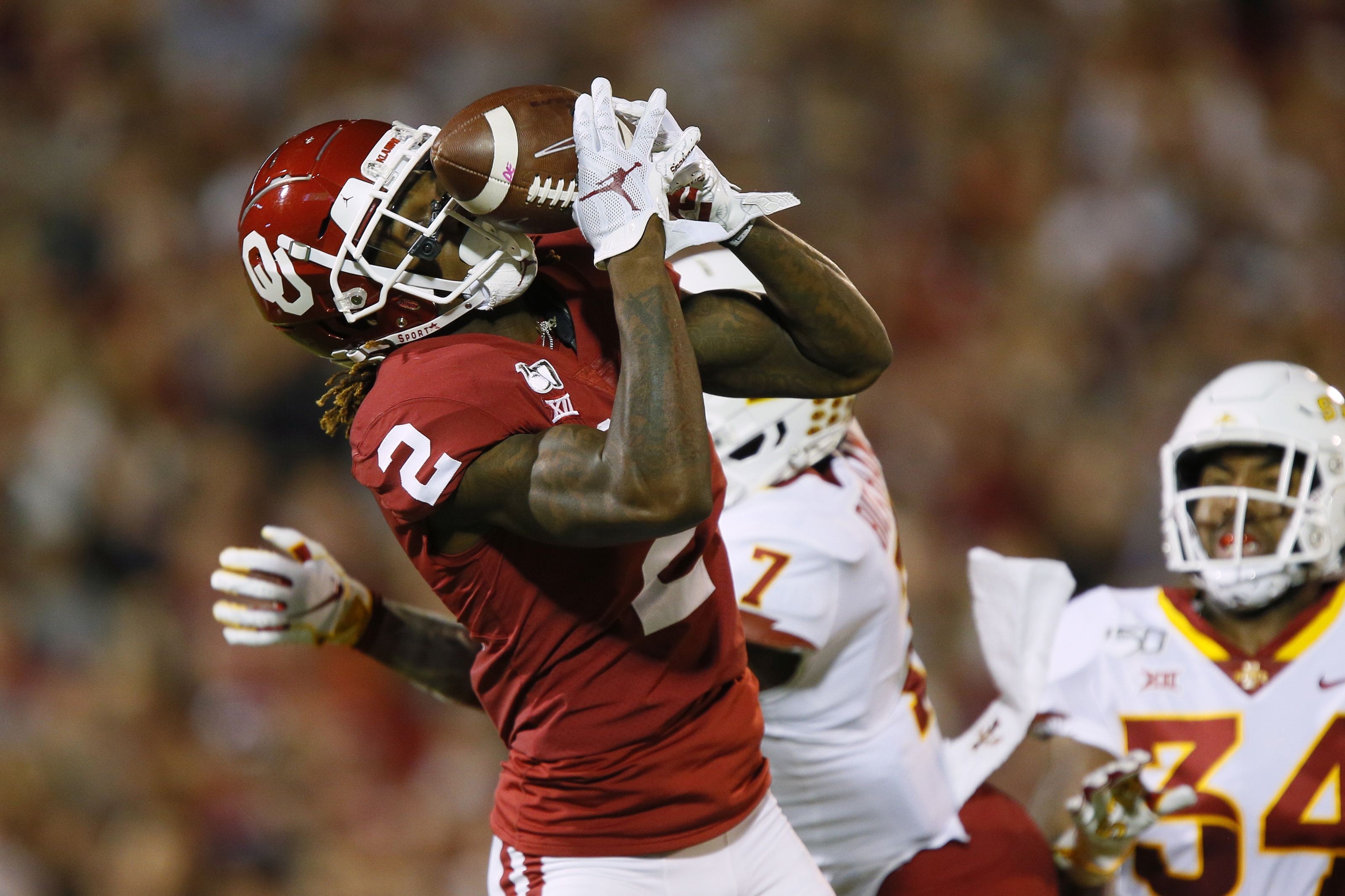 Oklahoma Football: TD CeeDee Lamb Named Big 12 Offensive Player Of Week