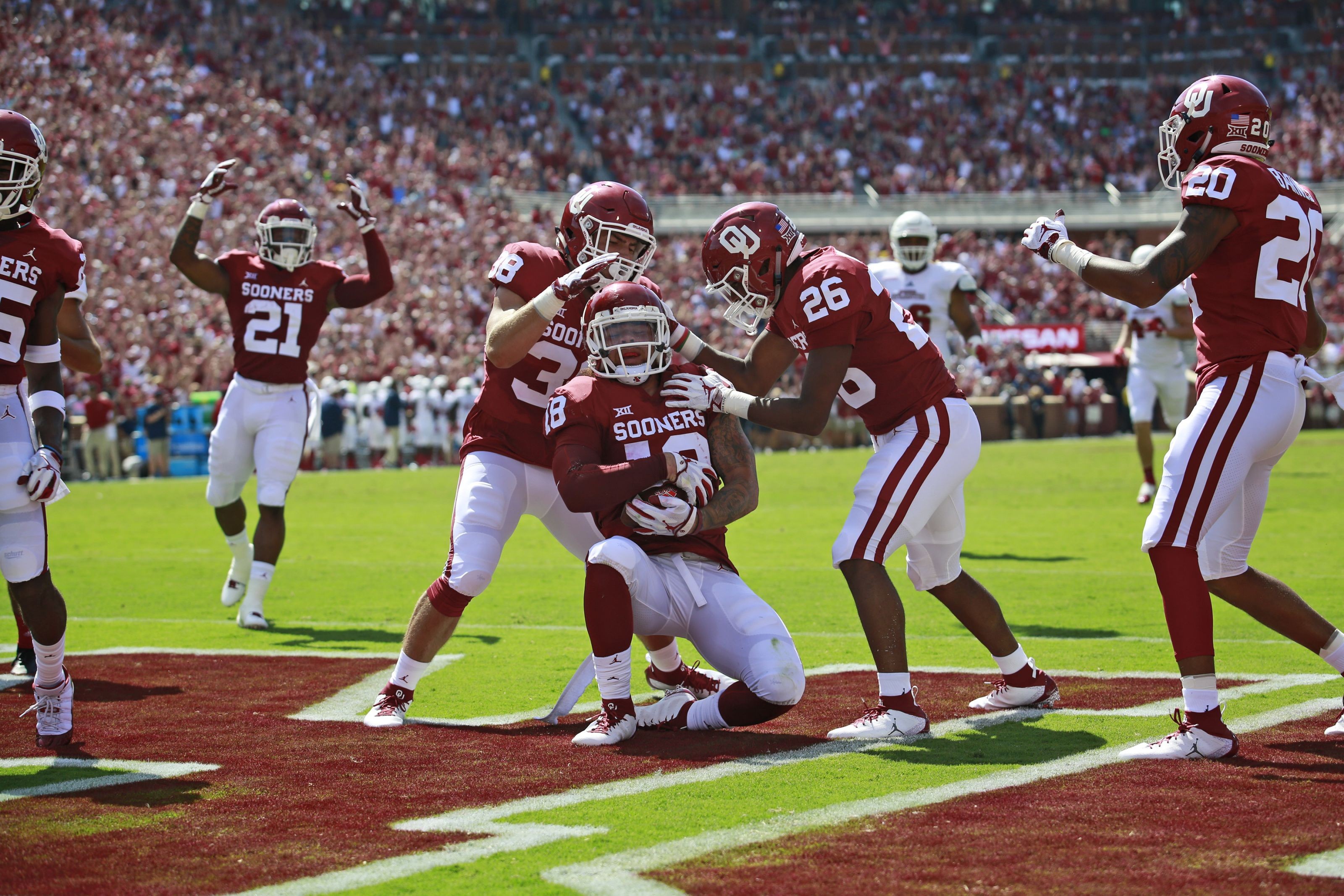 Oklahoma football Sooner linebacker named Big 12 Defensive POW