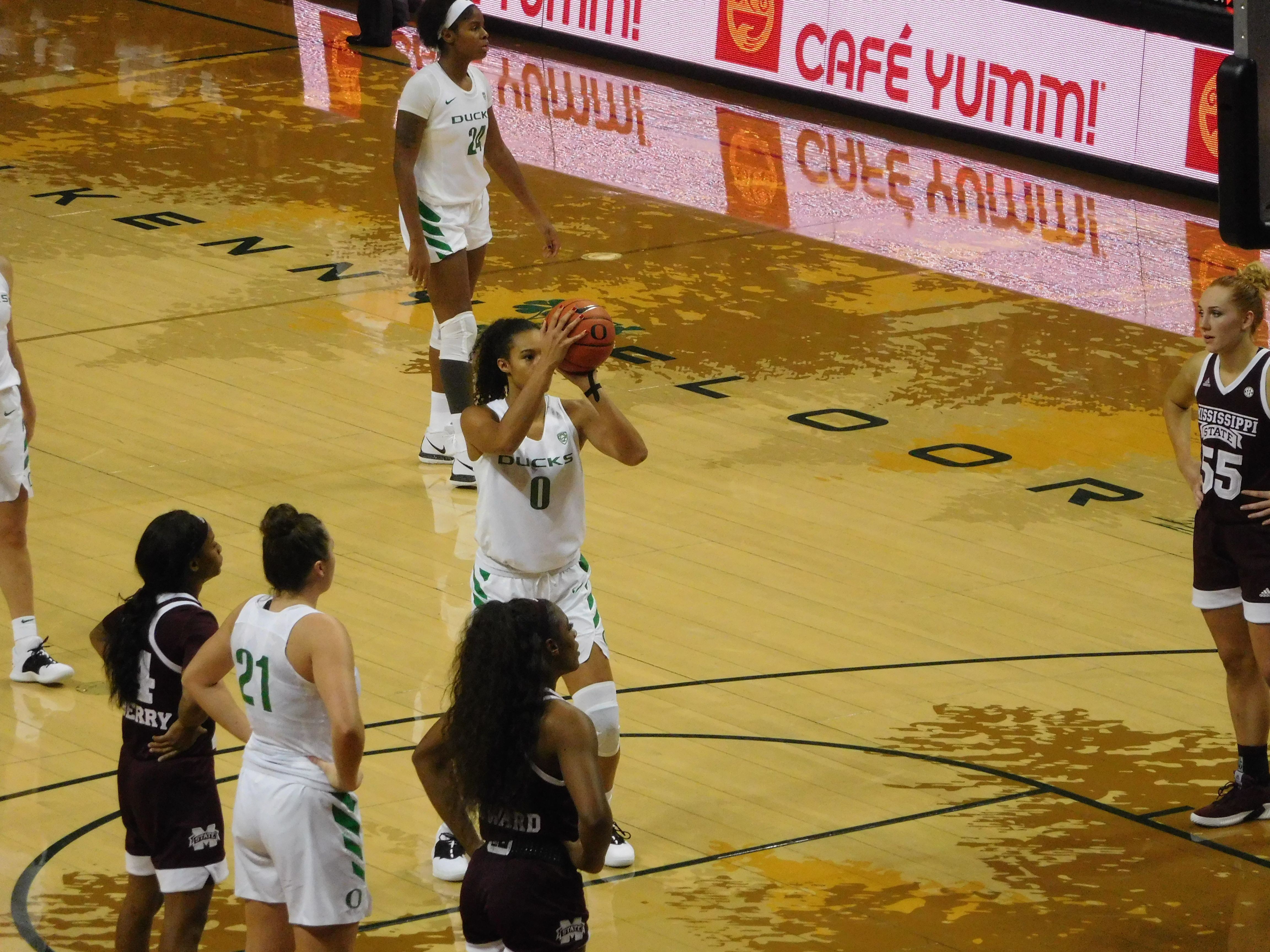 Ruthy Hebard Scores Double Double In Oregon Ducks Win At Washington State