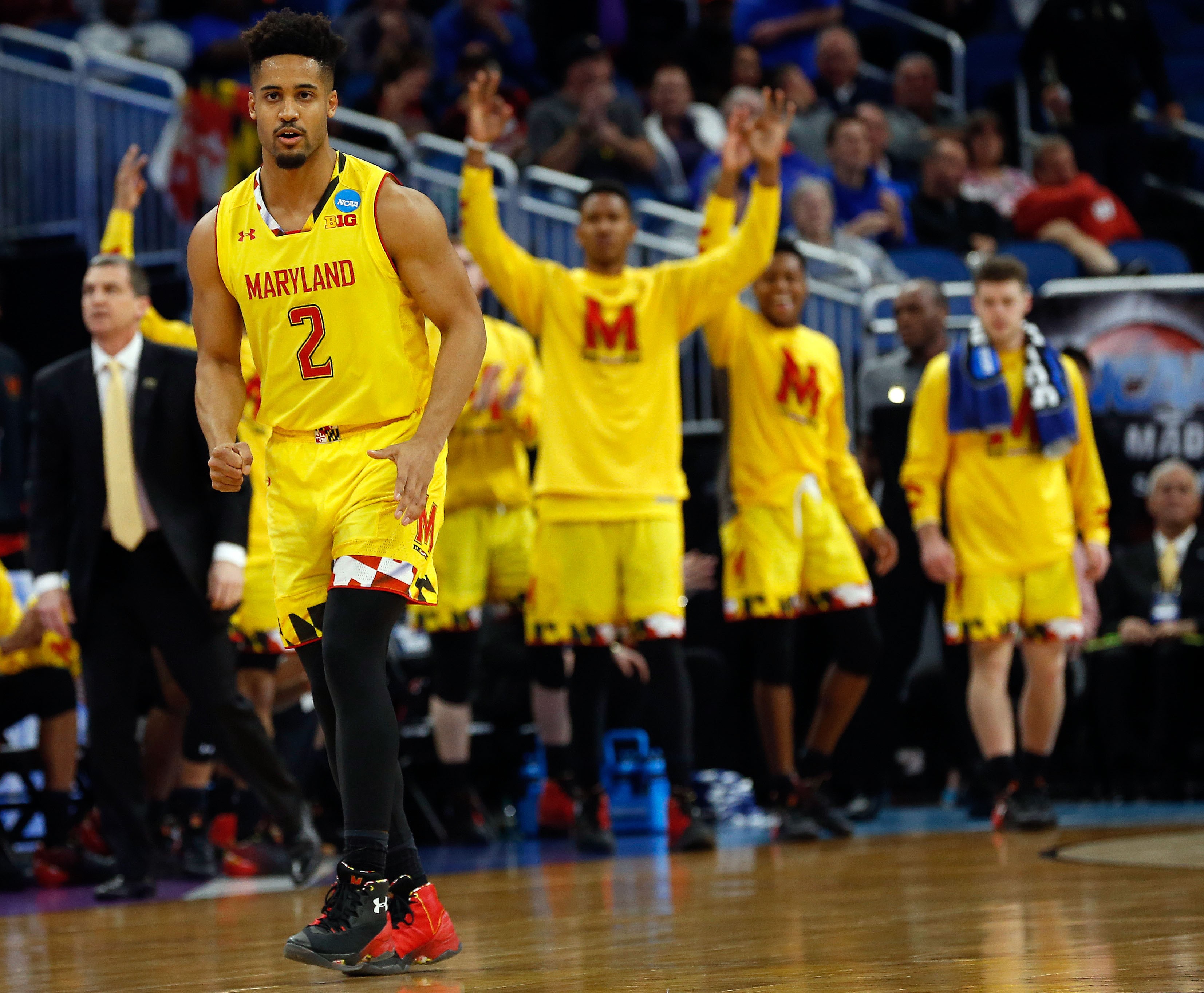 maryland basketball warm up shirt