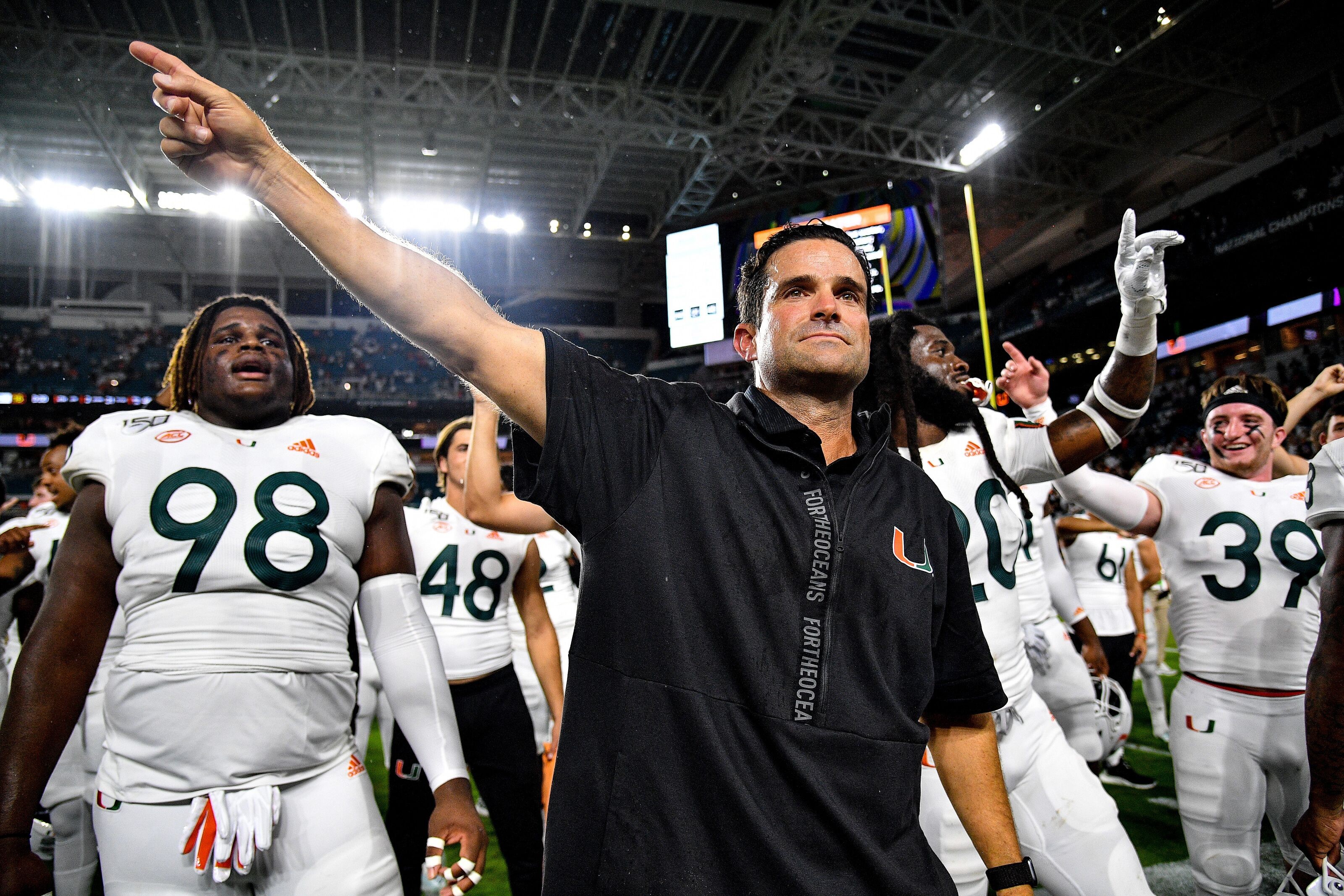 Miami football 2020 schedule: one bye, no 2019 top 25, eight straight
