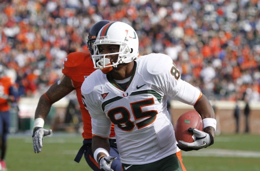 85 Days to Miami football Record setting WR Leonard Hankerson