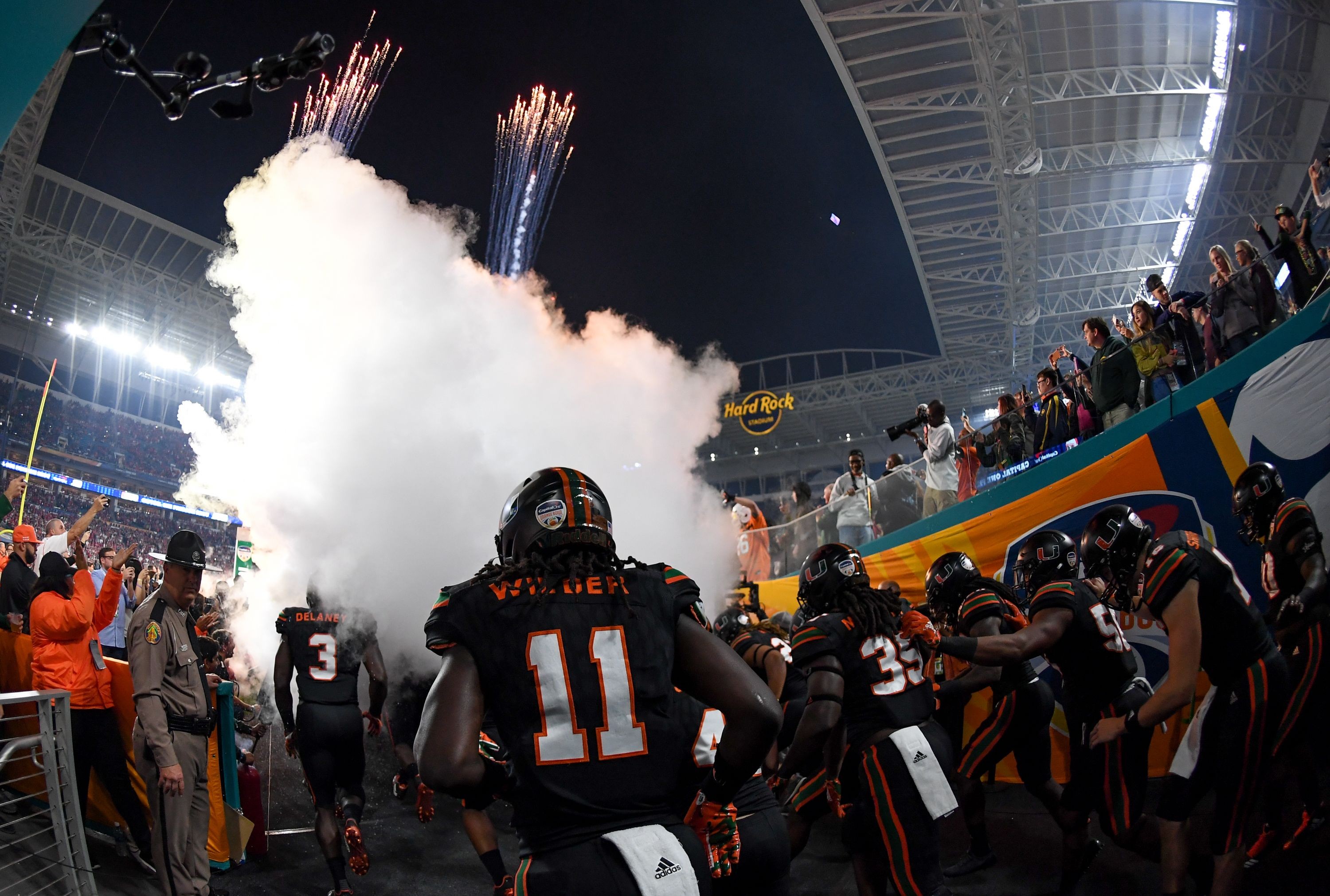 What had a Bigger Impact, Miami Hurricanes 100 start or 03 finish?