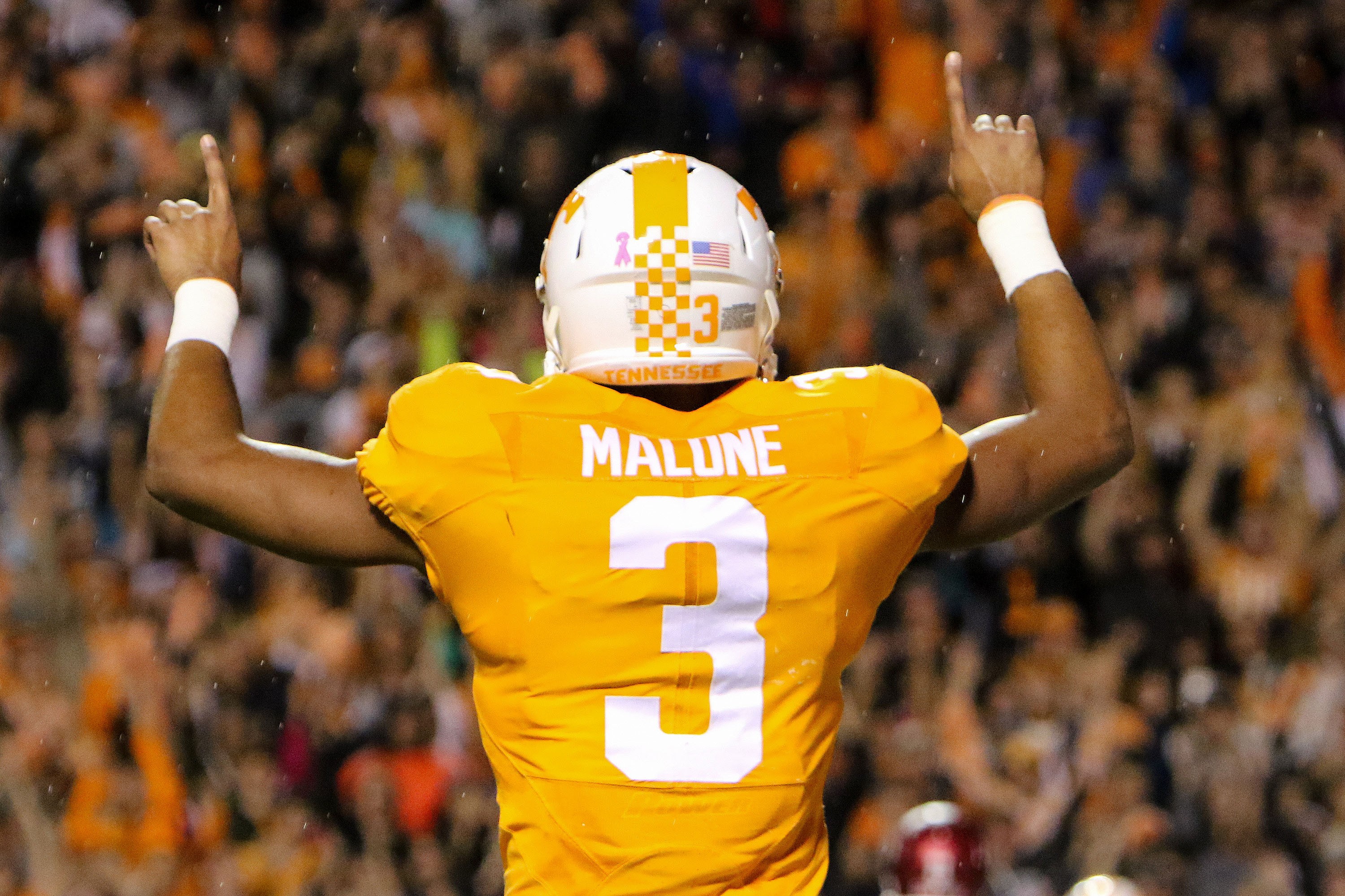 Former Vols wideout Josh Malone was taken in. 