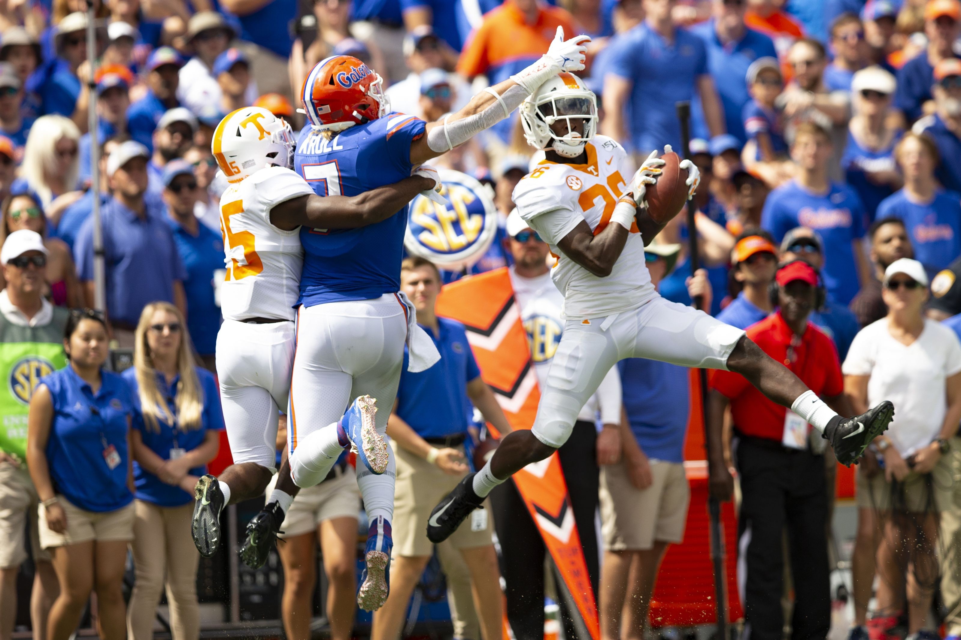 Tennessee Football Smokey Points: Top Five Vols From 34-3 Florida Loss