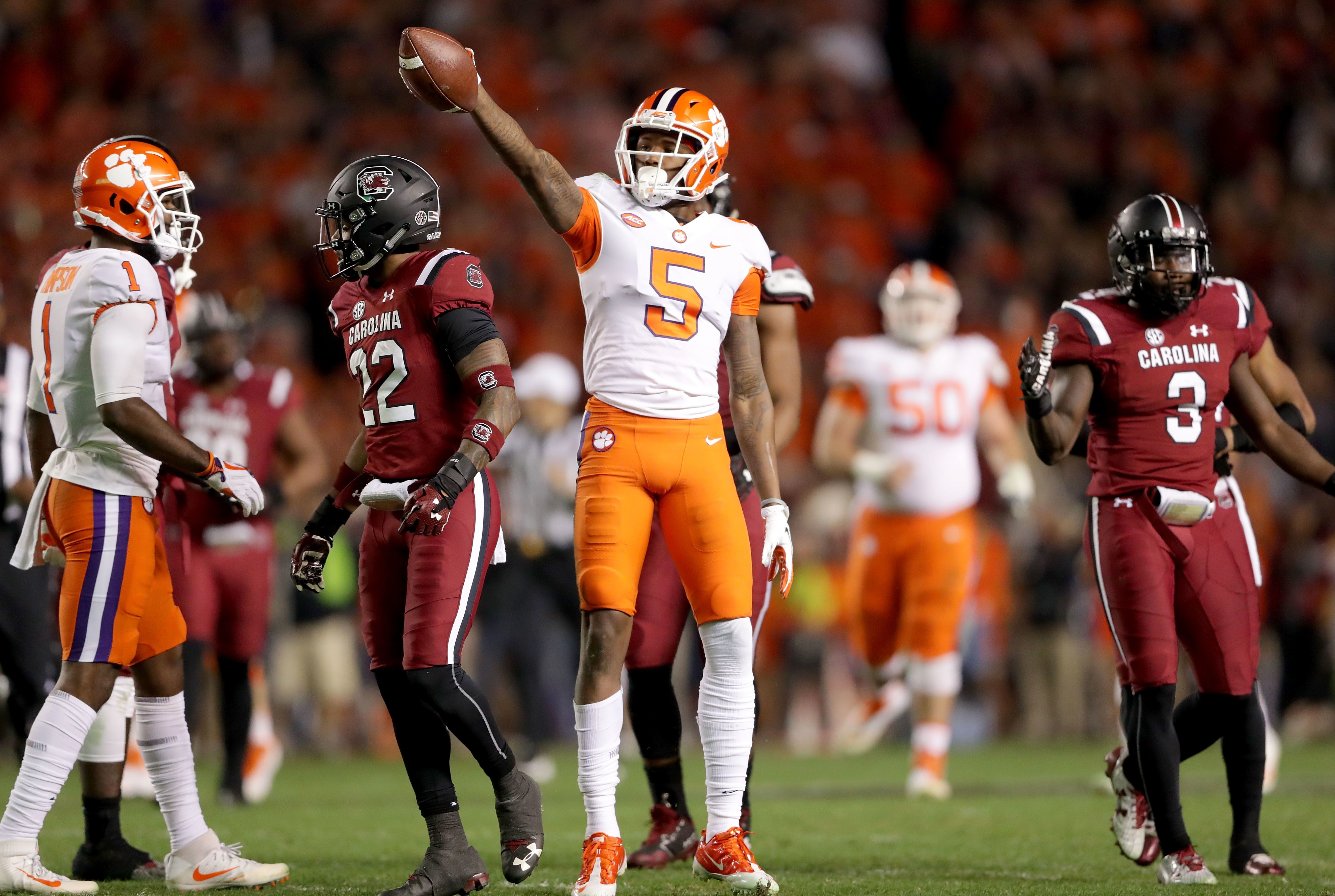 Clemson Football Steamrolls South Carolina Final Score Stats Analysis