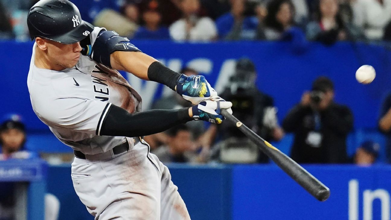 New York Yankees Star Aaron Judge Hits 61st Home Run Of Season Tying Roger Maris Mark 