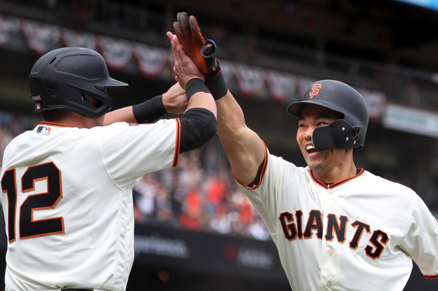 Giants designate Connor Joe for assignment, trade for utility player