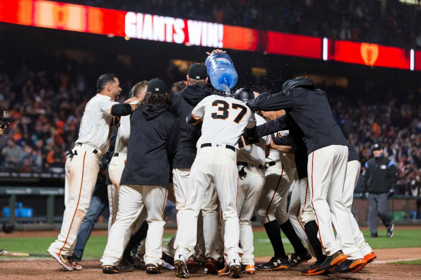 Giants rookies reflect on epic win, bizarre elements of walkoff