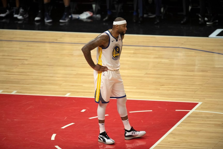 Classic Demarcus cousins new shoes for hangout with Friend