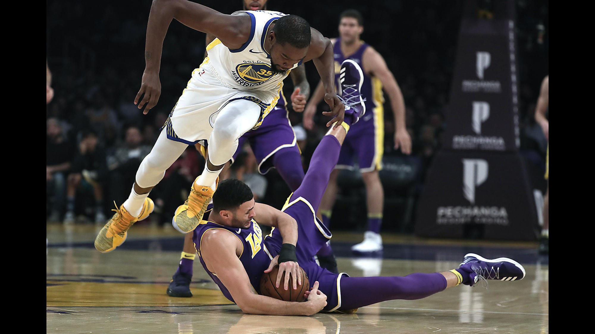 Lakers Fight To The Finish Before Falling In Overtime To The Warriors