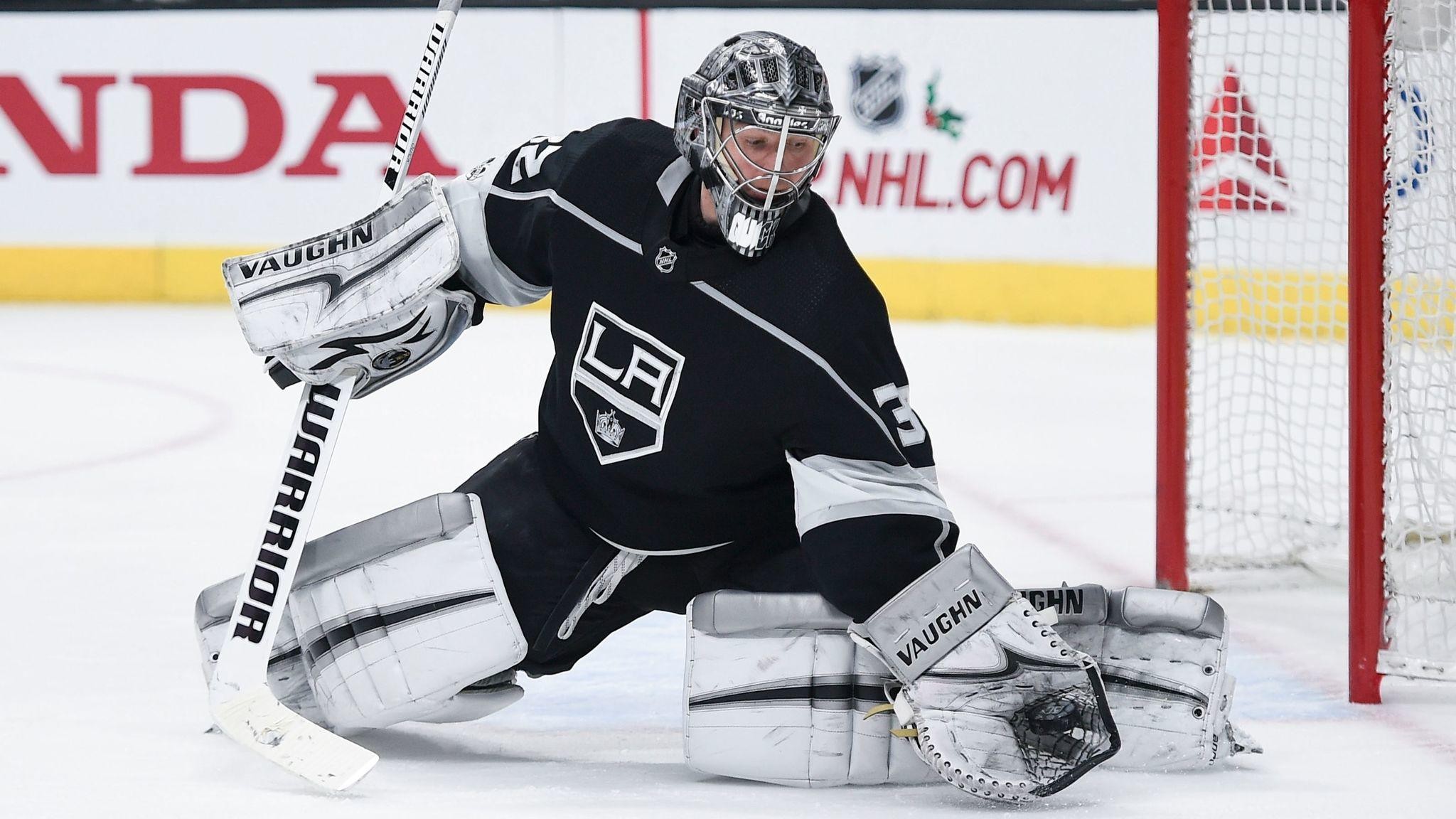 Goaltender Jonathan Quick has made his presence felt on the ice and