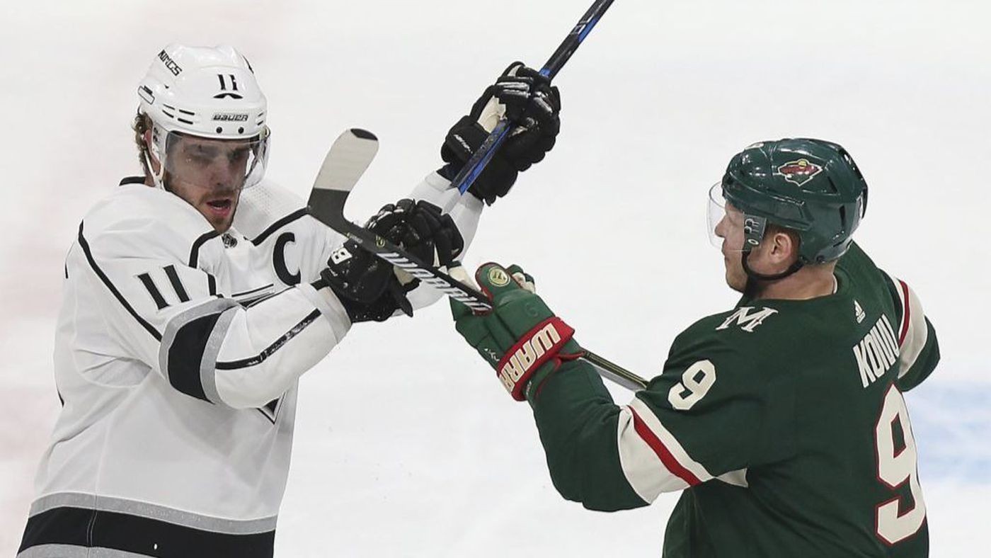 Kings win in Minnesota with wild comeback