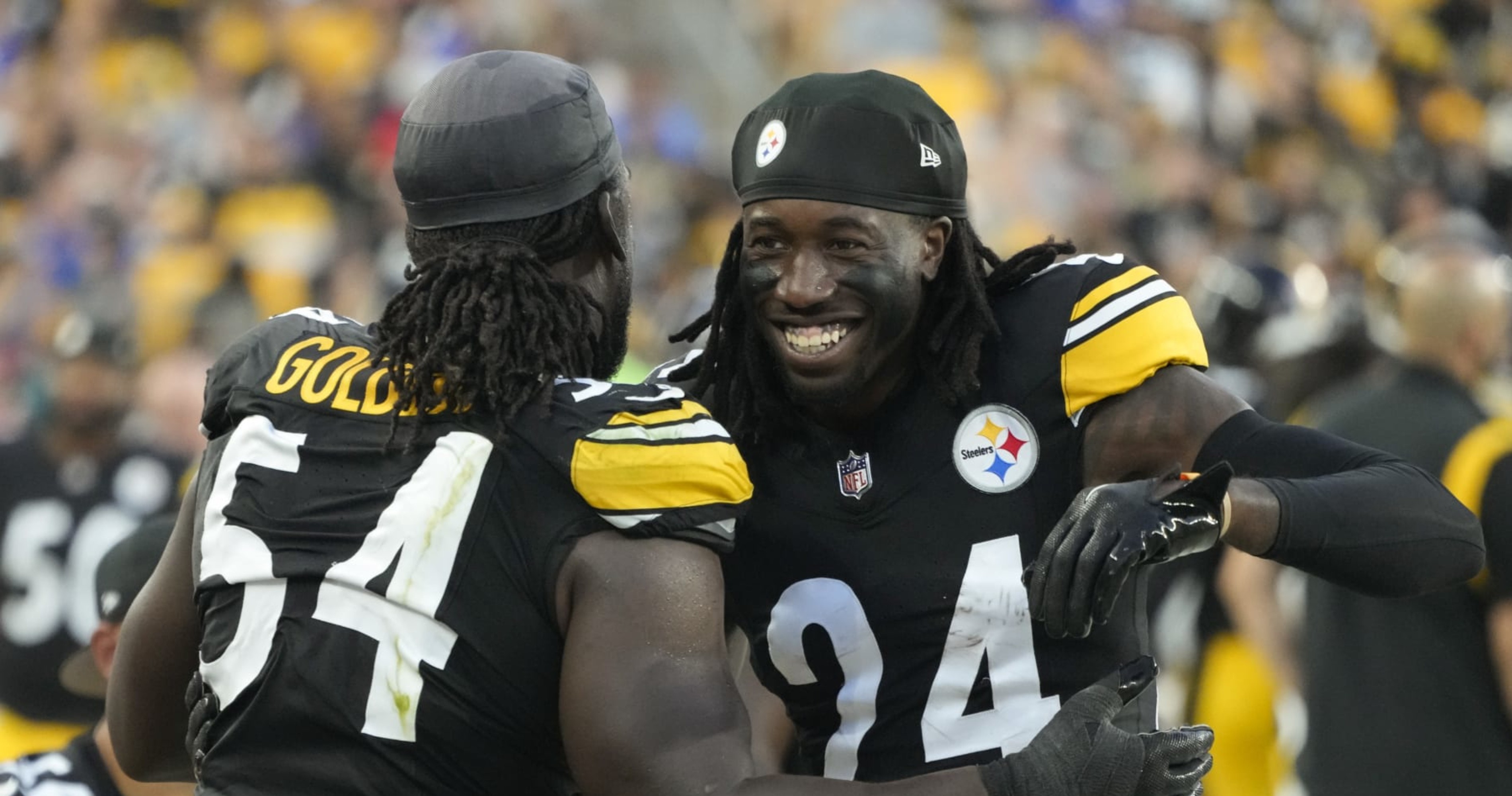 Video: Steelers' Joey Porter Jr. Records 1st NFL INT, Hands Ball To Dad ...