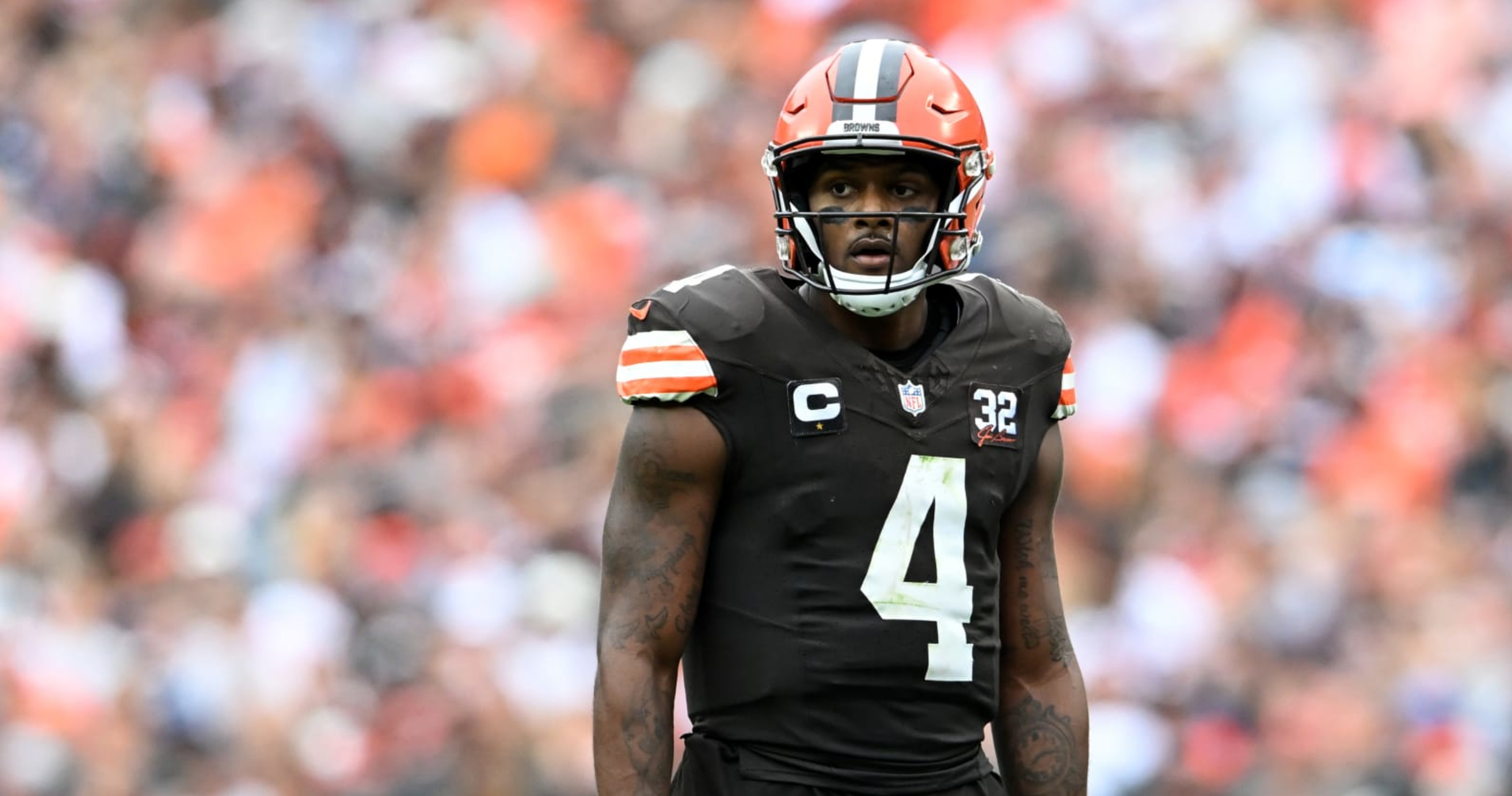 Browns' Dorian Thompson-Robinson to start, Deshaun Watson out