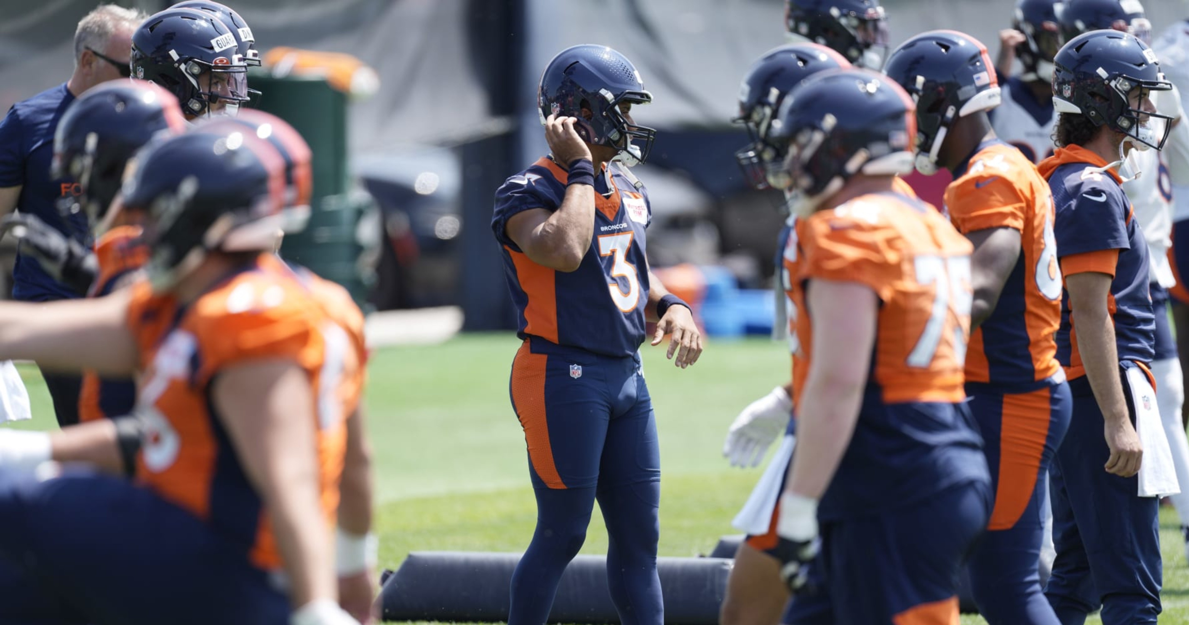 Video: Broncos Unveil White 'Snowcapped' Alternate Helmets Ahead of 2023  NFL Season