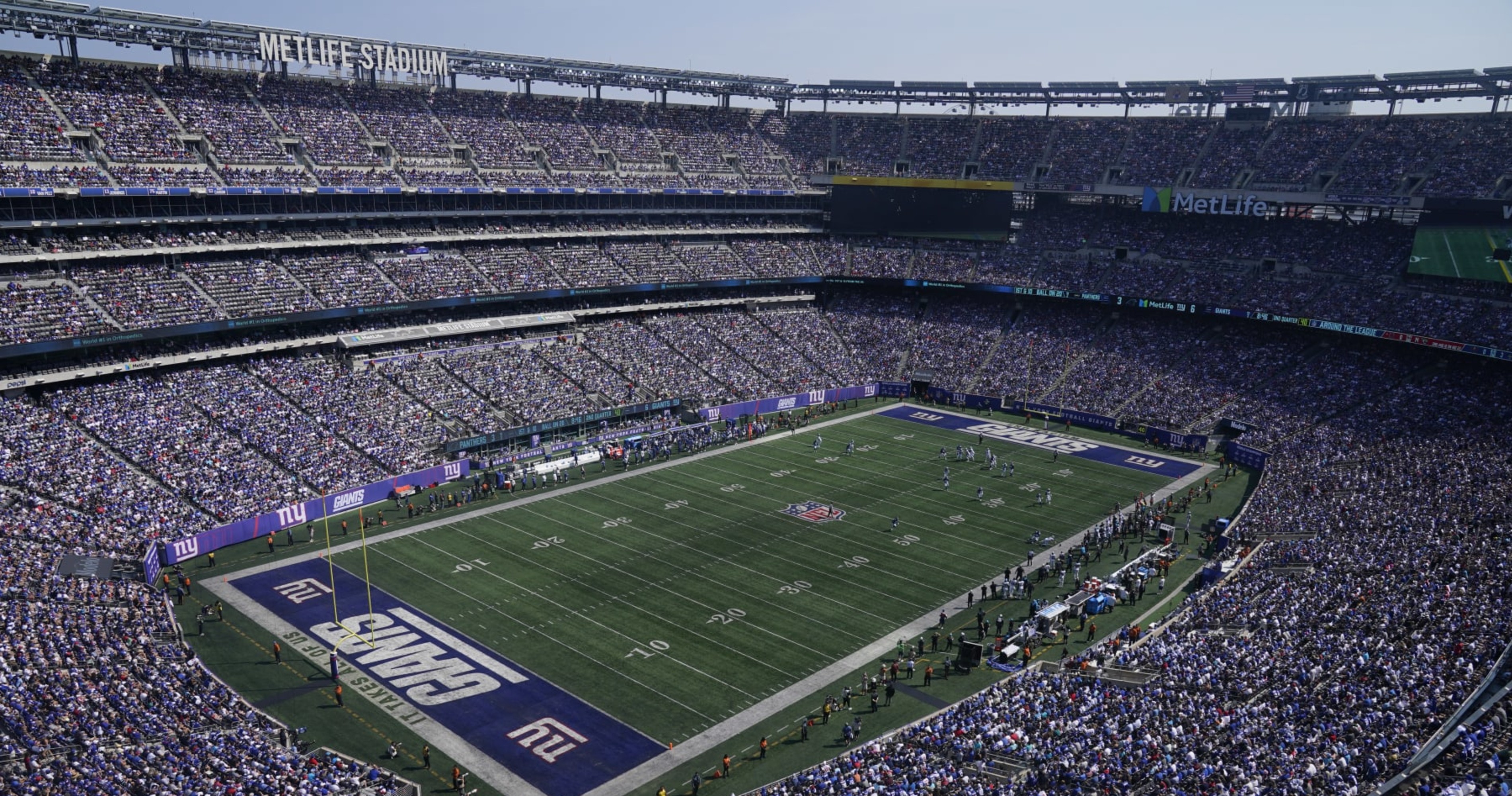 Giants, Jets' MetLife Stadium to Replace Turf with New Artificial Grass