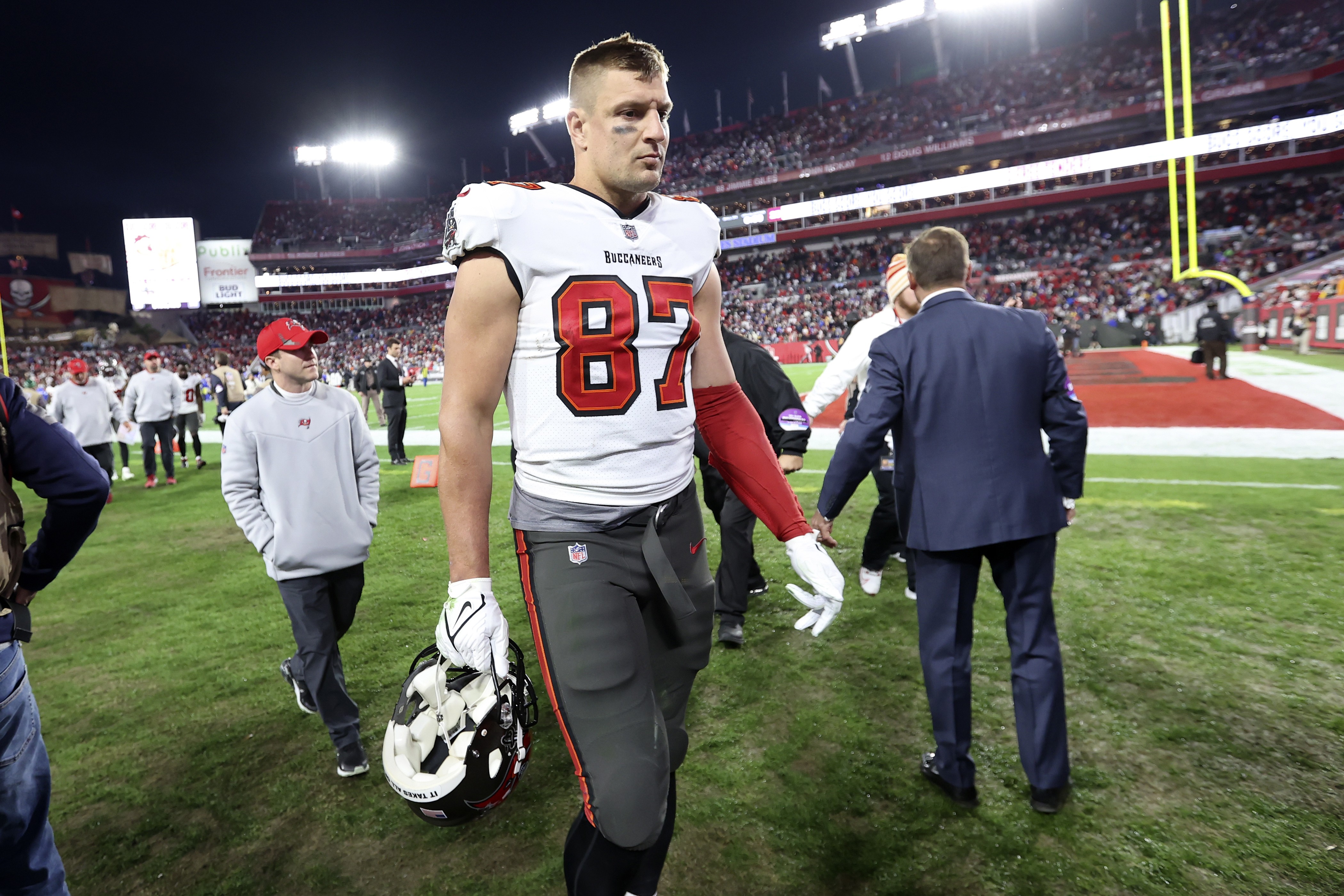 Buccaneers' Rob Gronkowski Teases Return for 12th NFL Season on