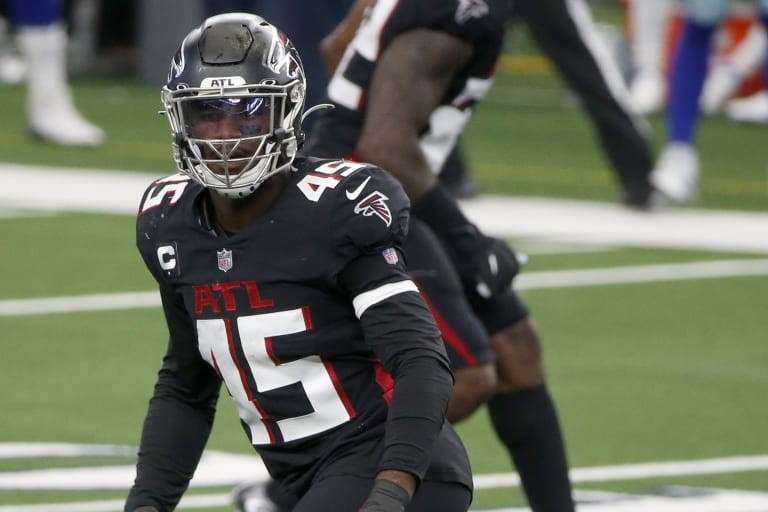 Falcons' Deion Jones Fined $15K for Hit on Cowboys' Dak Prescott