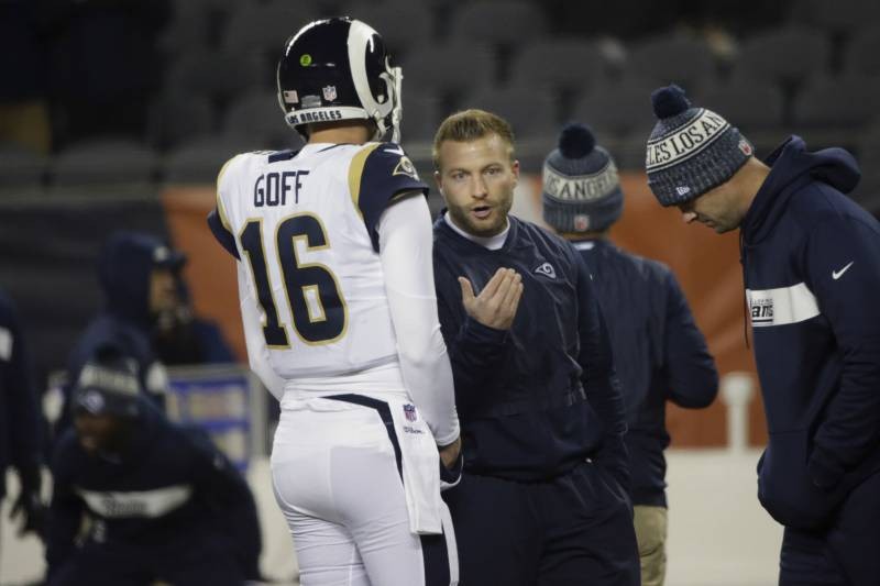 Sean Mcvay On Jared Goff After Eagles Loss Hes Got To Make Better Decisions 