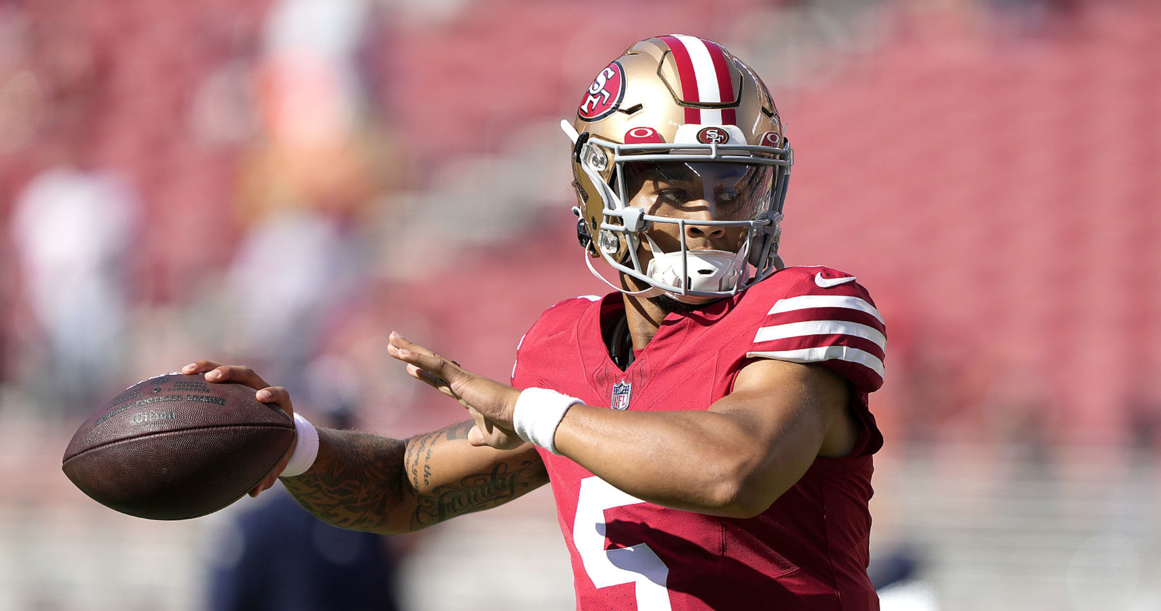 Reports: Cowboys trade for 49ers QB Trey Lance, National