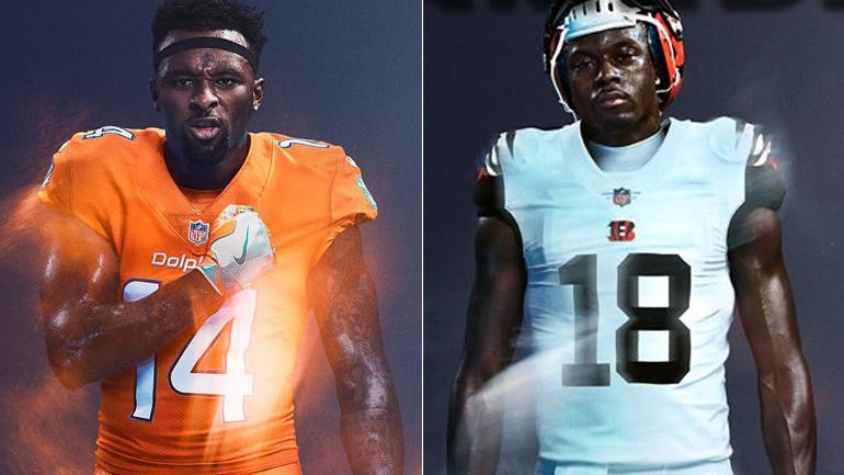 Color Rush jerseys: Check out the Bengals vs. Dolphins 'Thursday Night  Football' unis 