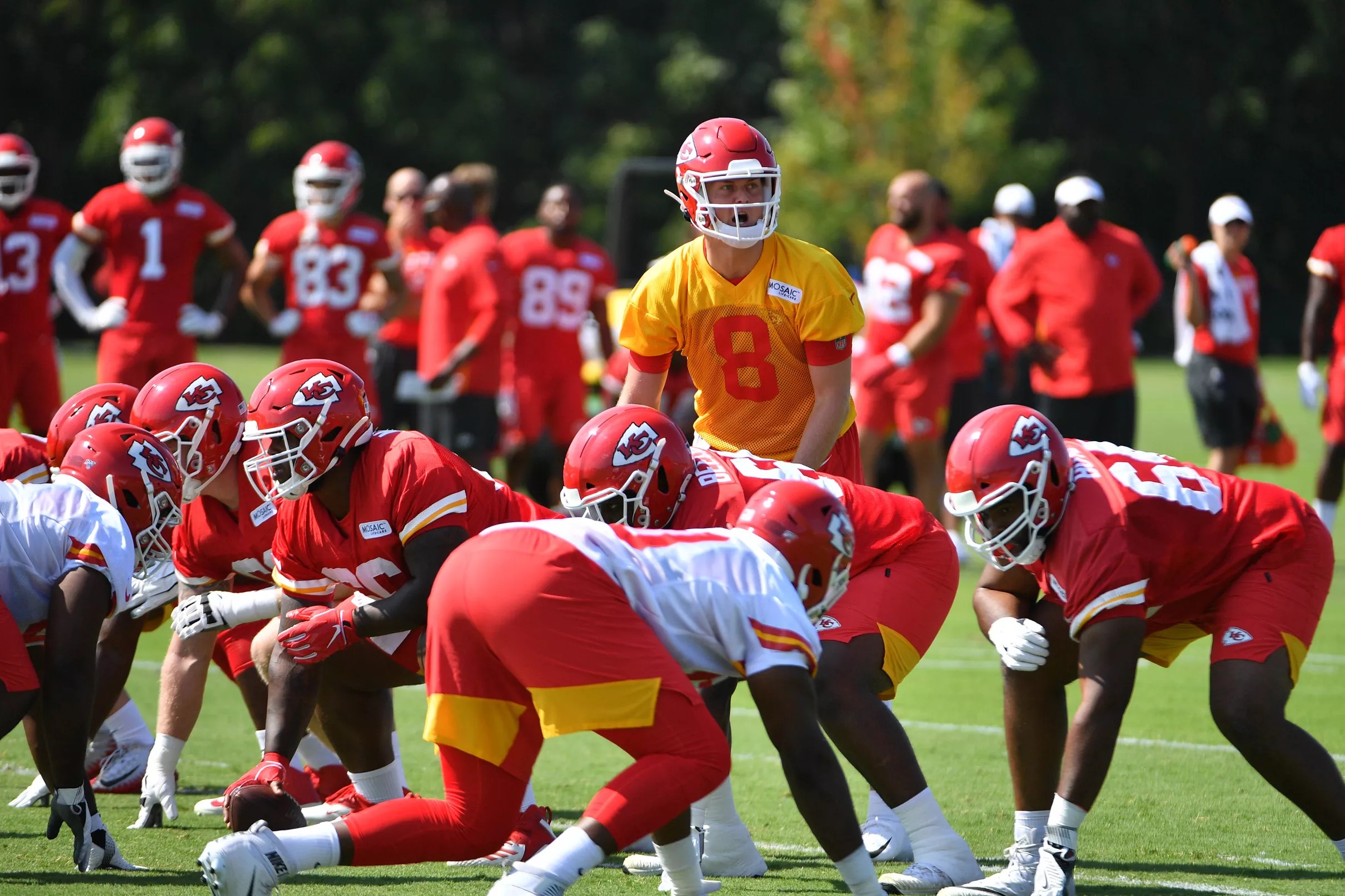 Live updates for Chiefs training camp practice July 30, 2019