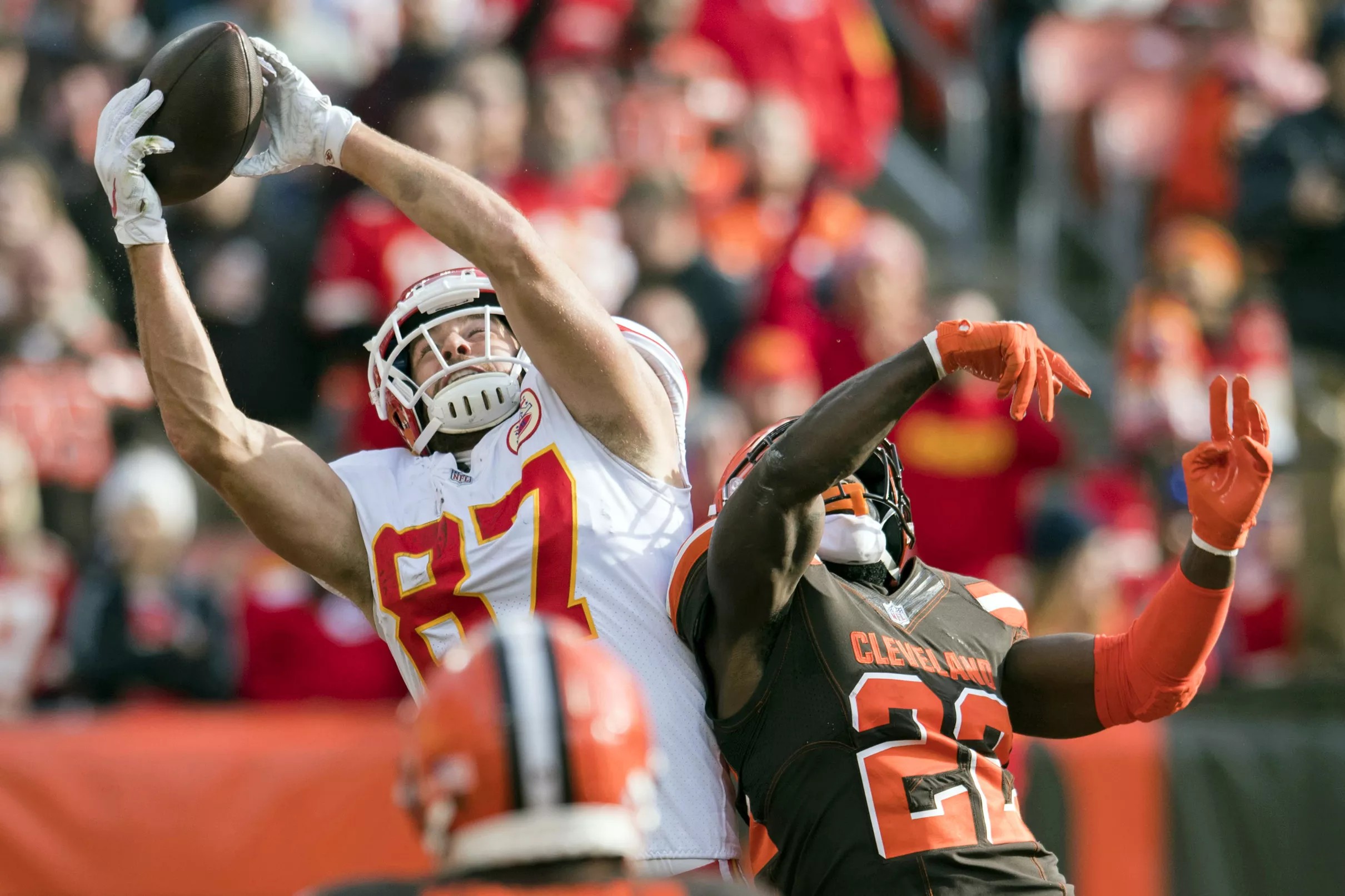 Travis Kelce Week 9 Film Review the best tight end in the NFL