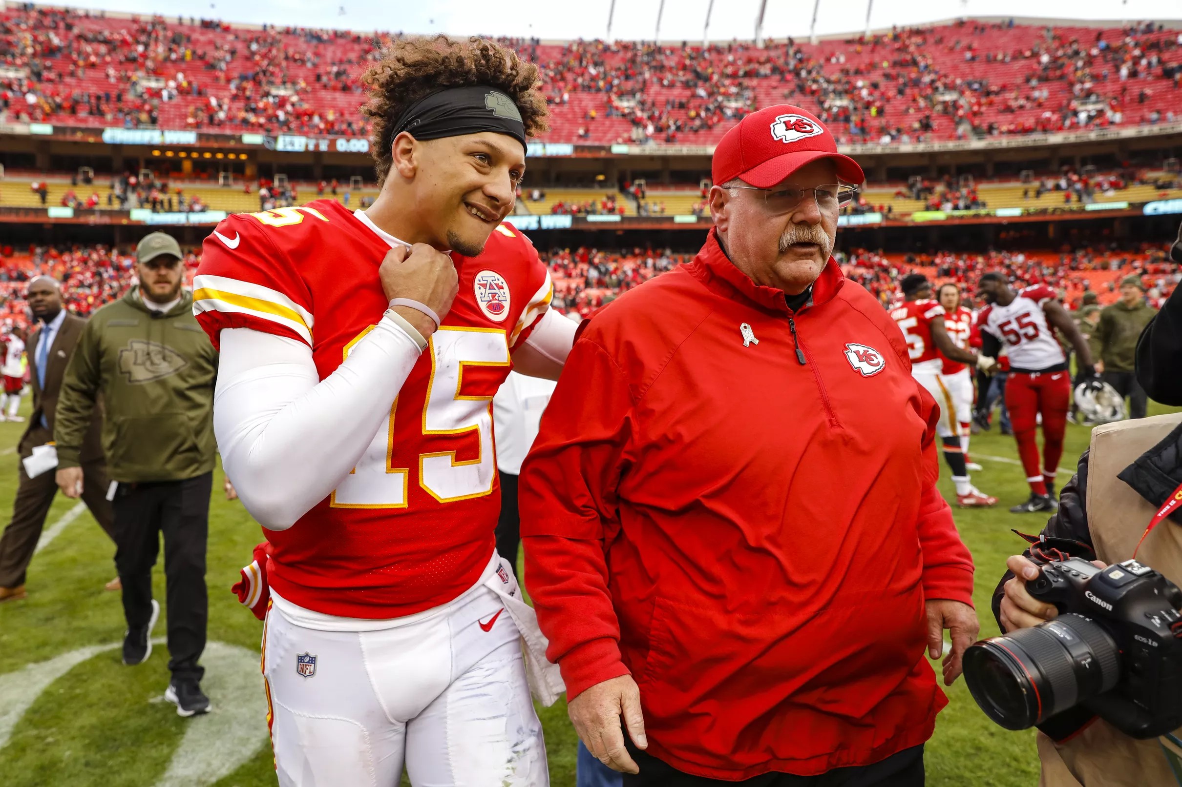 Arrowheadlines Andy Reid And Patrick Mahomes Ranked No 3 Remaining Qb Coach Duo